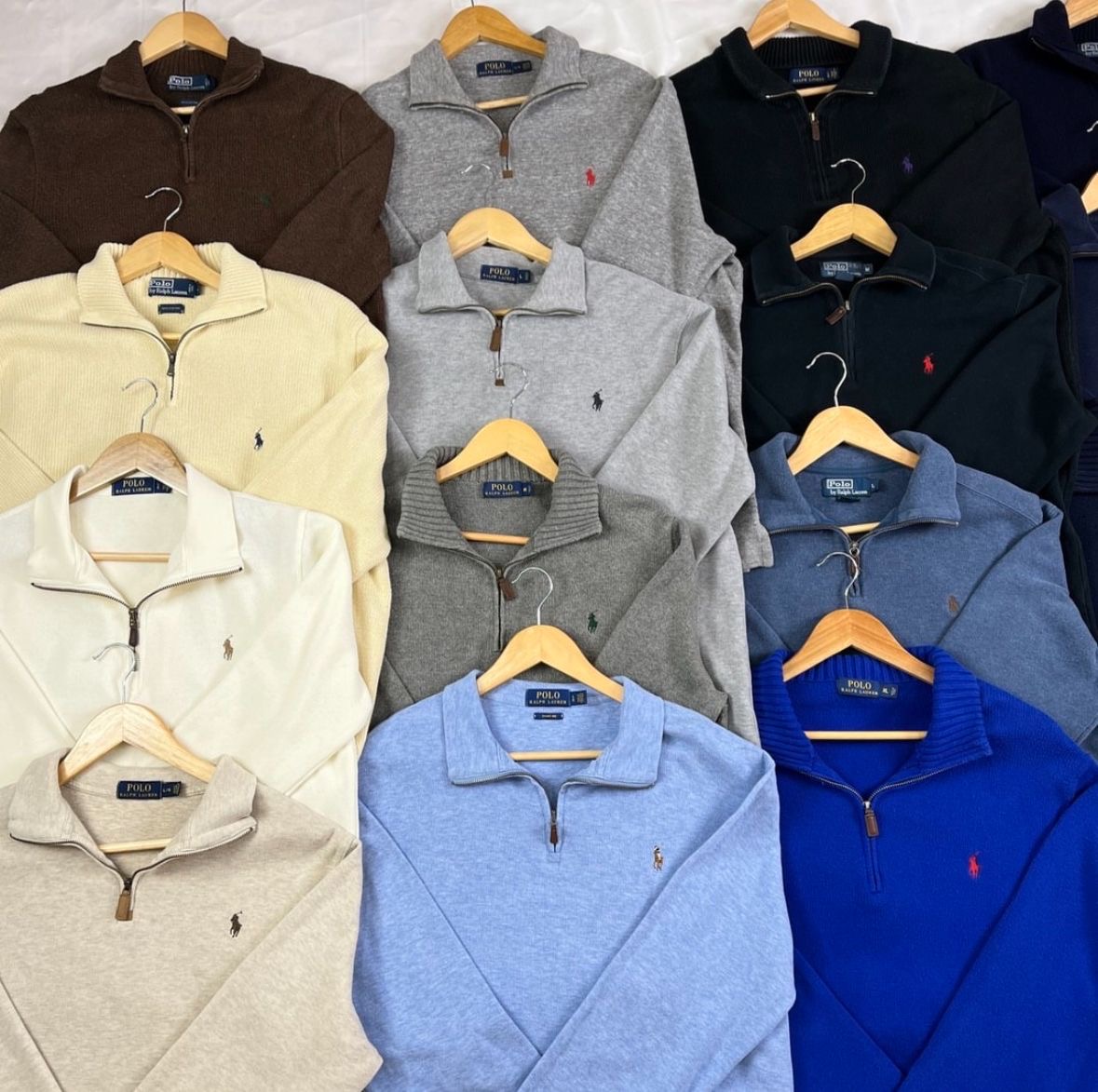 Ralph Lauren 1/4-Zip-Pullover -50 Stück