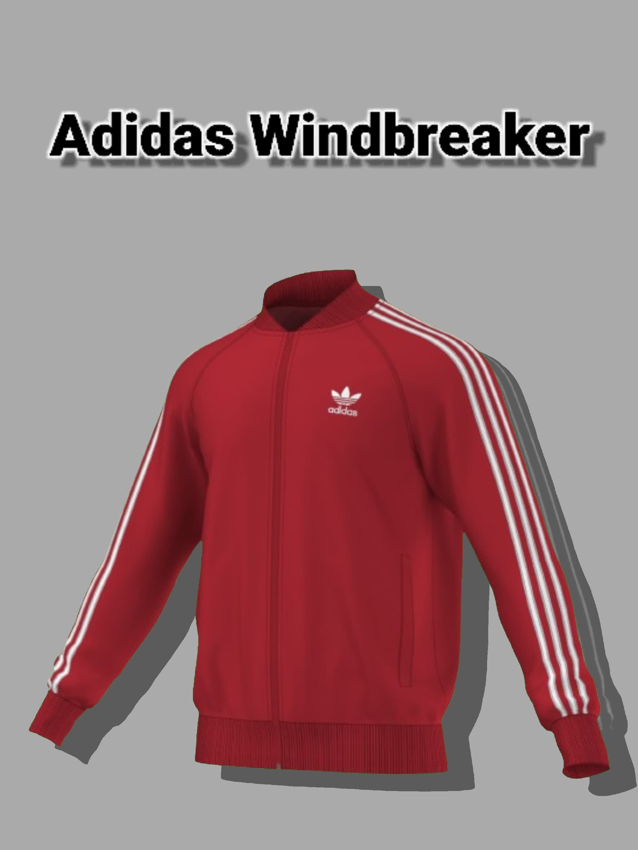 Veste de course / coupe-vent Adidas 10 pièces