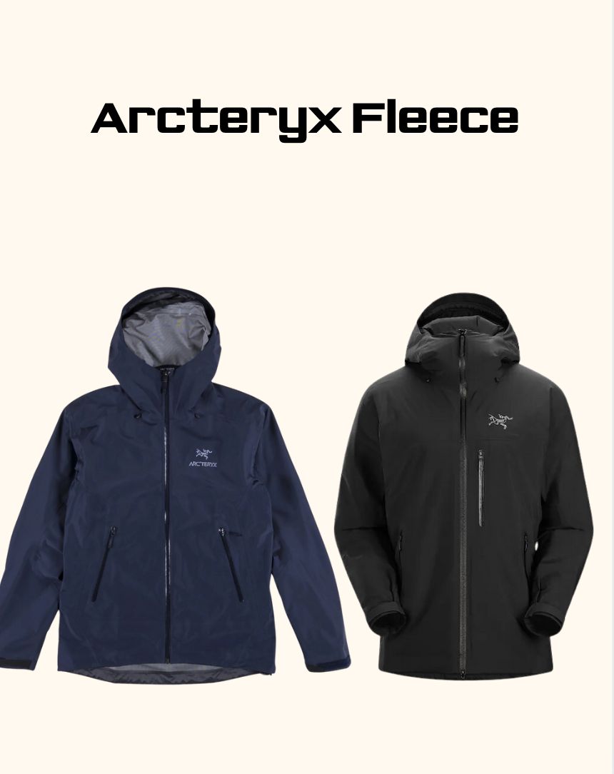 Arcteryx fleece jackets