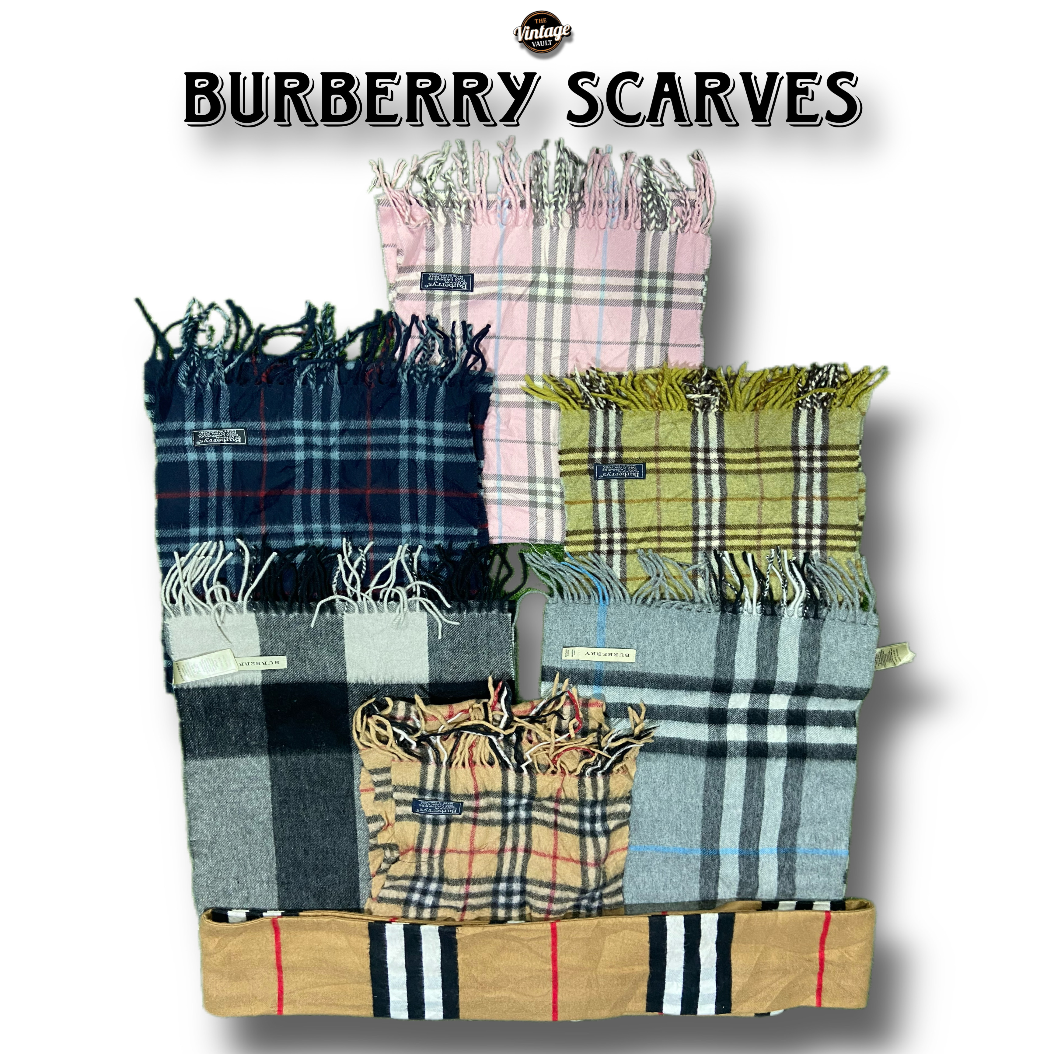 Burberry Schals - 10 Stück