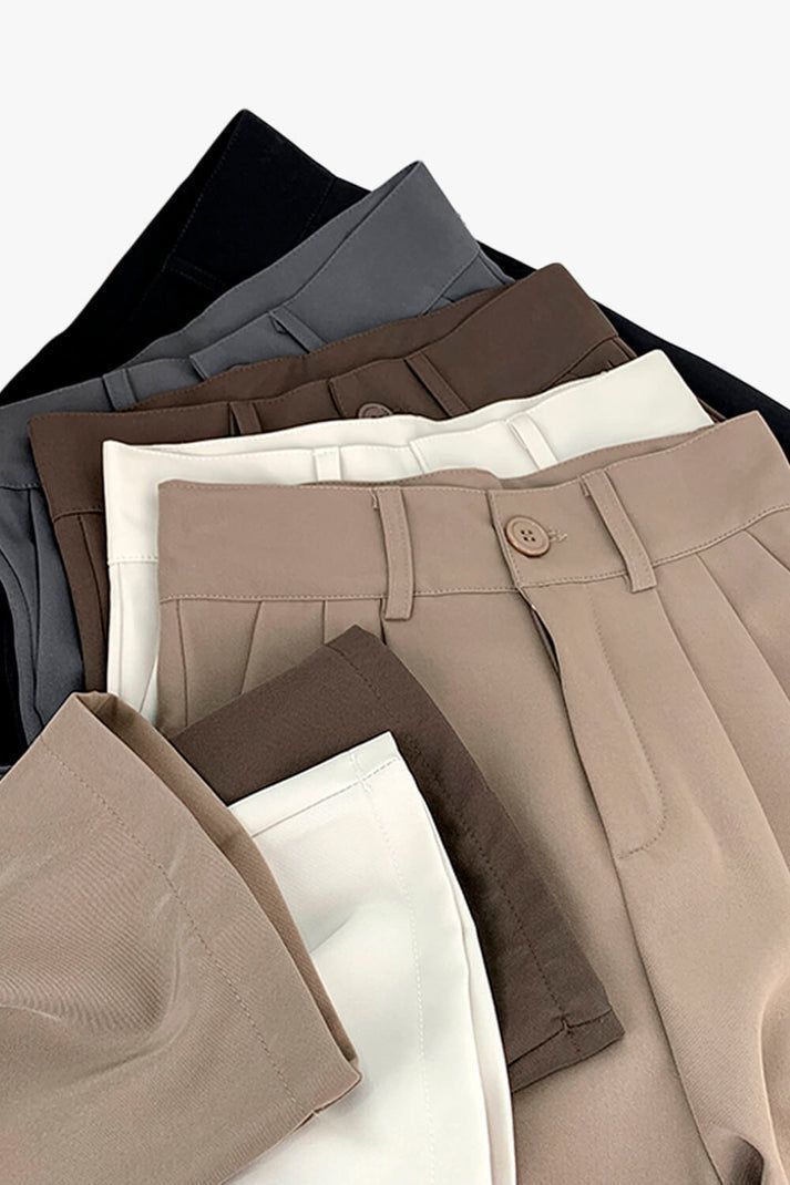 Pantalons en coton de marque premium