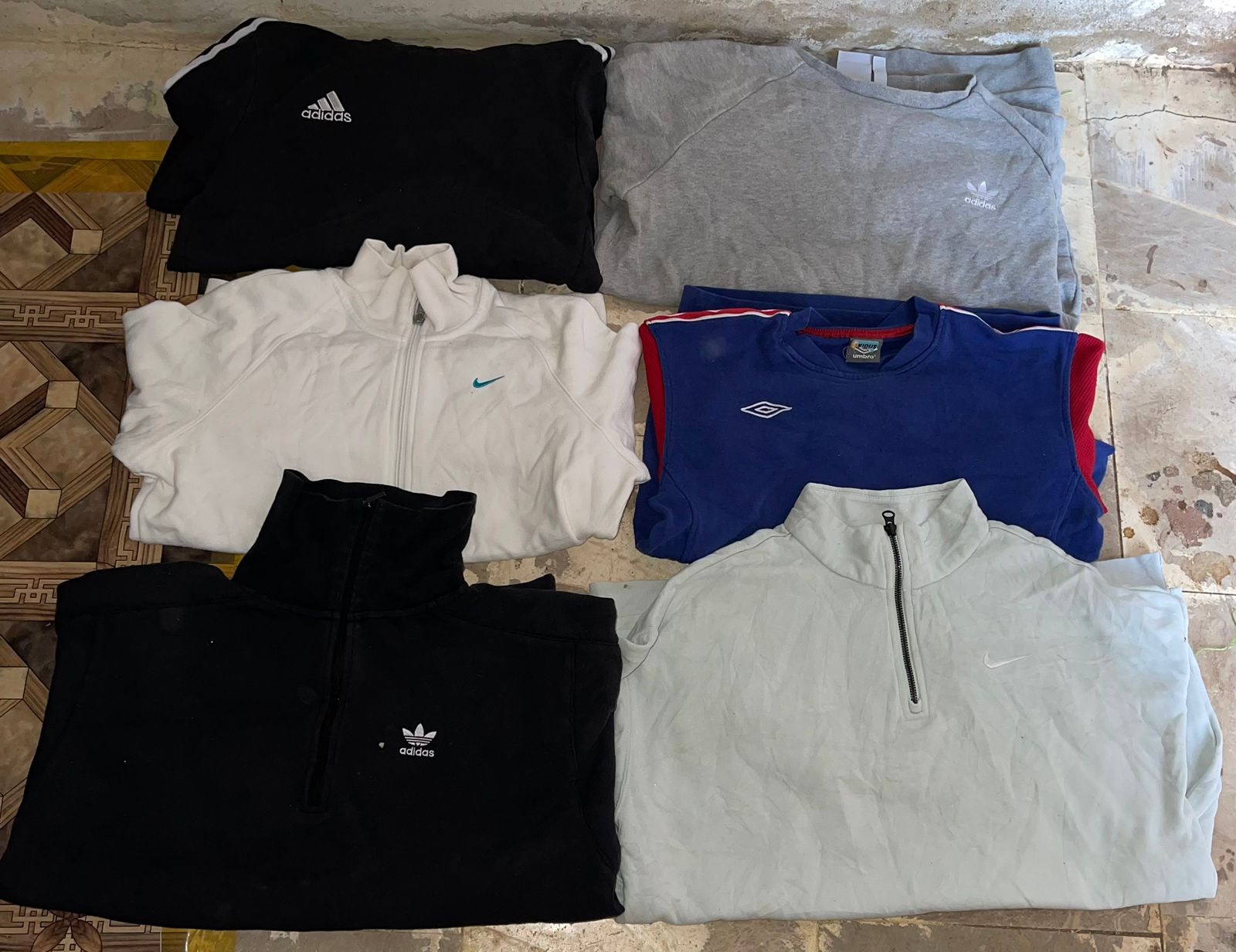 Nike adidas sweatshirts 2