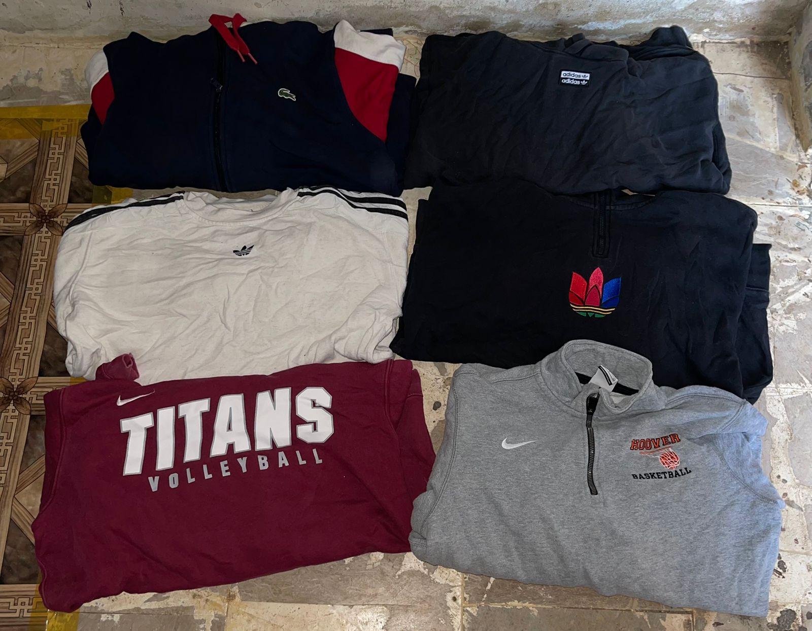 Nike adidas sweatshirts 4