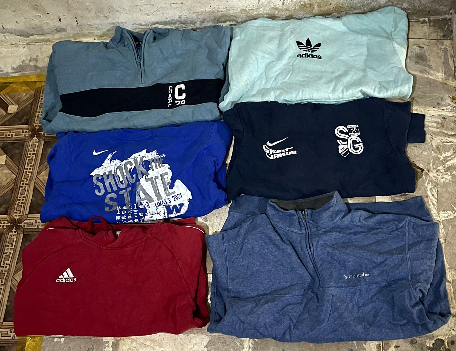 Nike adidas sweatshirts 9