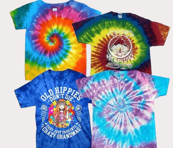 100X TIE DYE T-SHIRTS