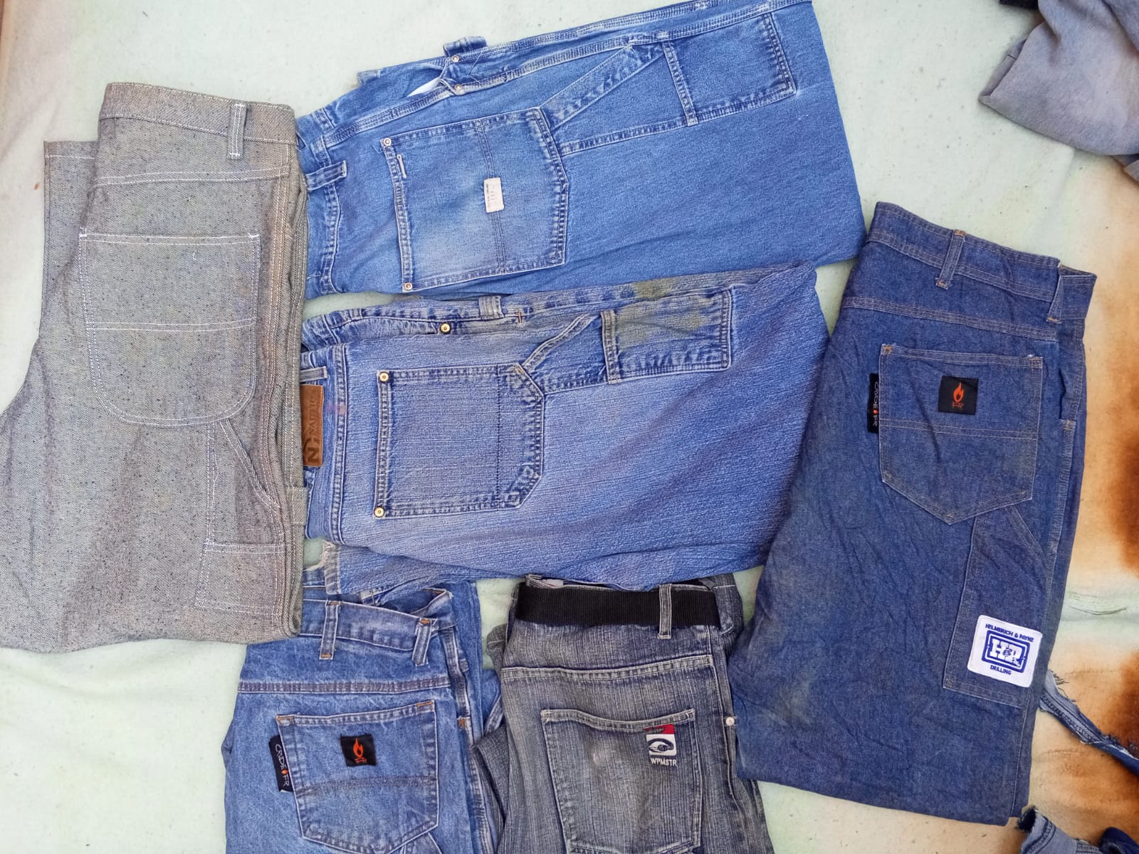 Herr.no 98 Baggy-Jeans insgesamt 10 Paare