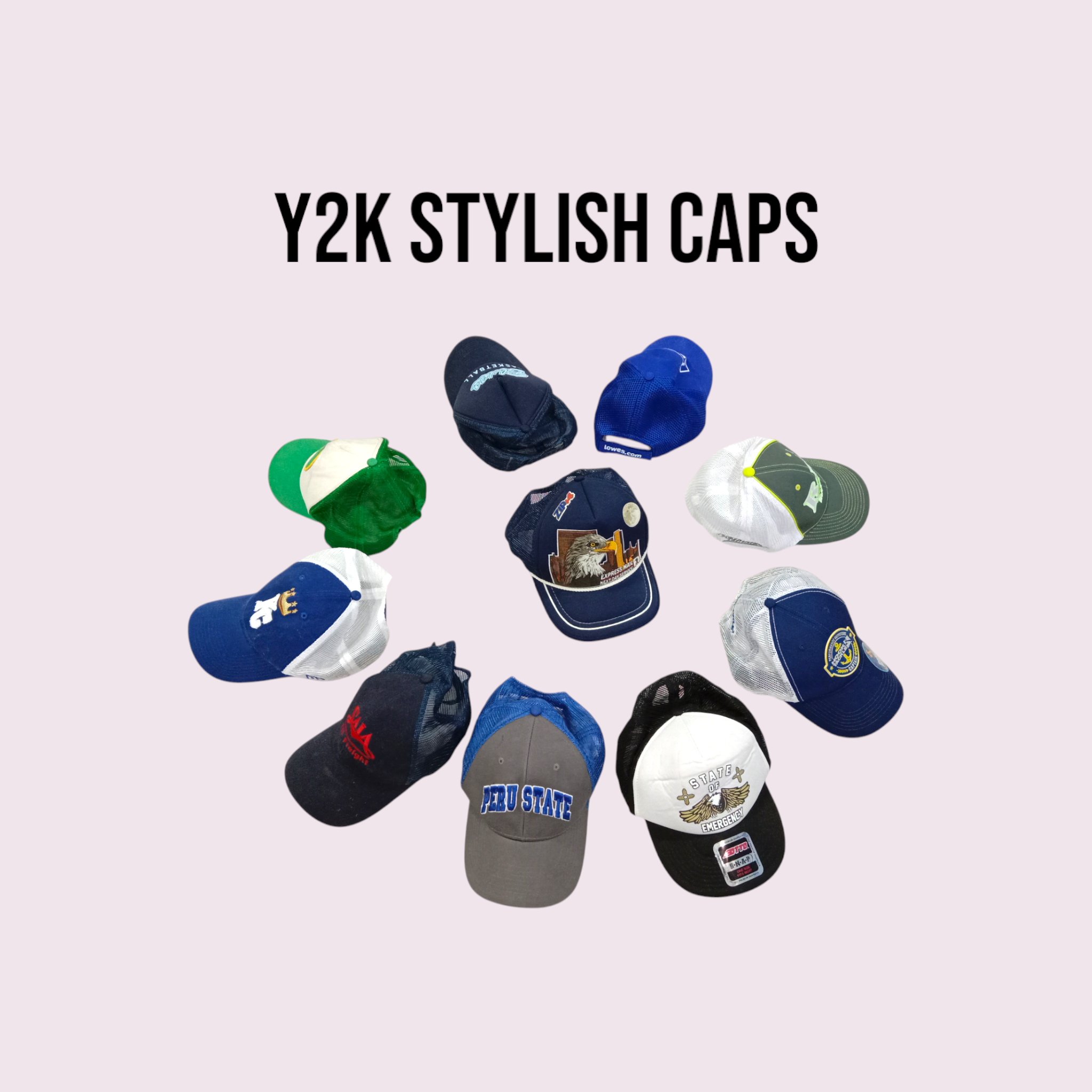 Casquettes Stylish Y2k