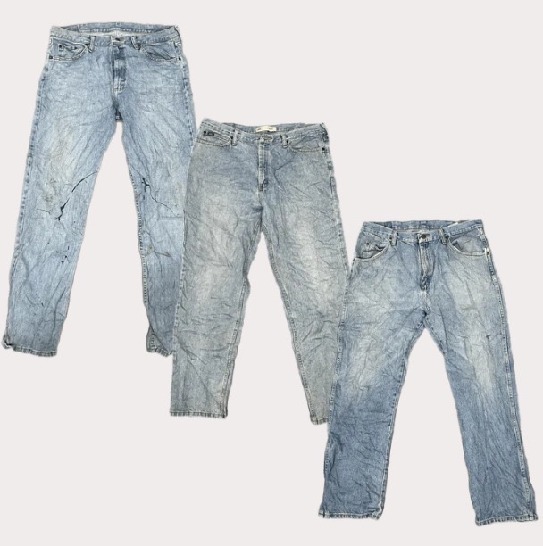 50X LEE WRANGLER RAGS