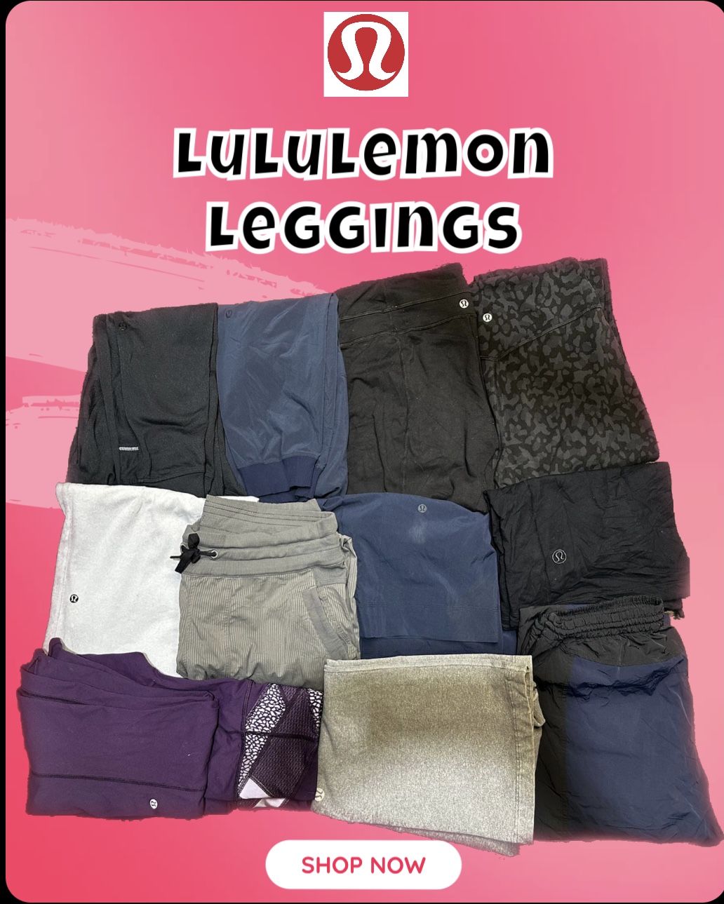 Lululemon bas 50 pièces