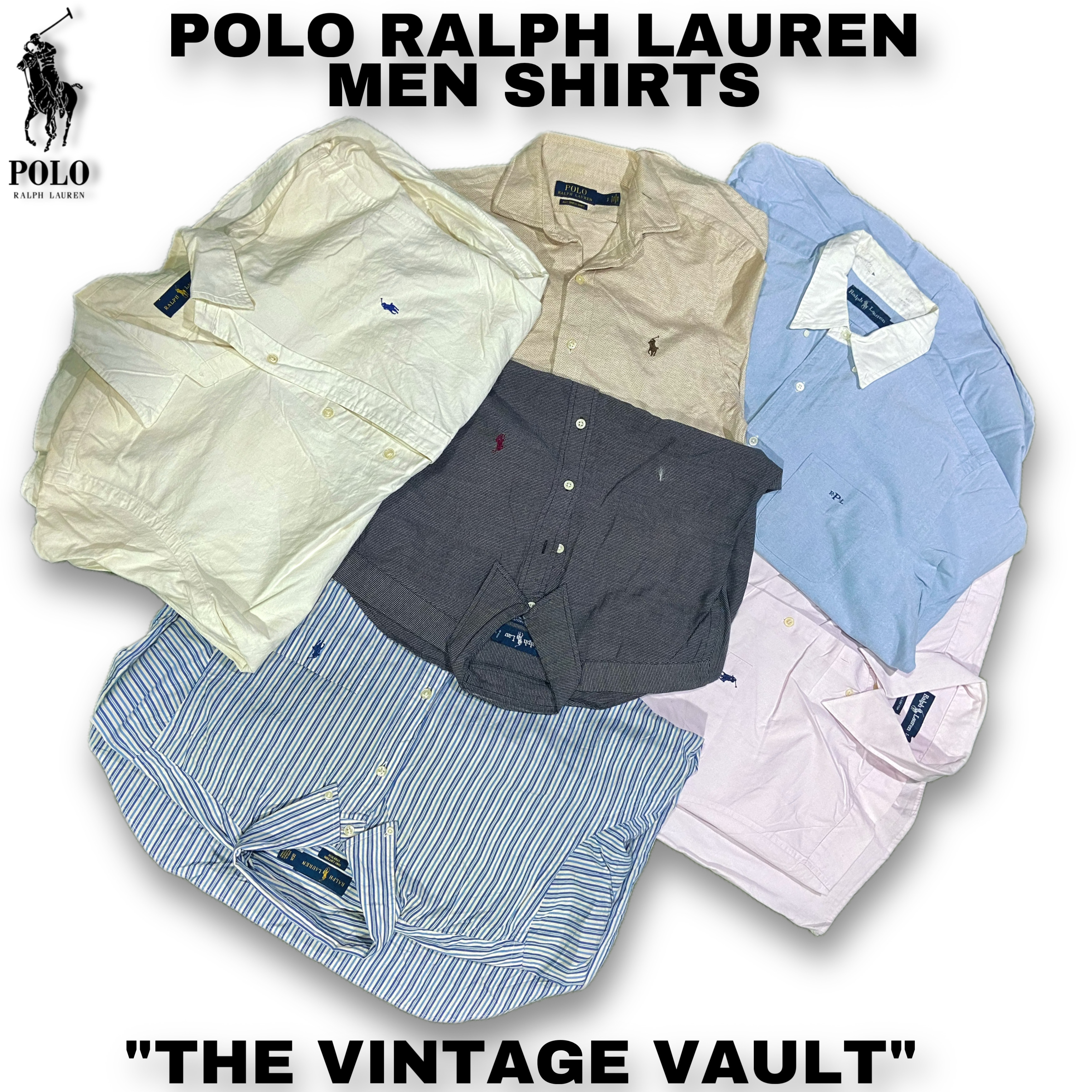 Polo Ralph Lauren Men Shirts - 10 pcs