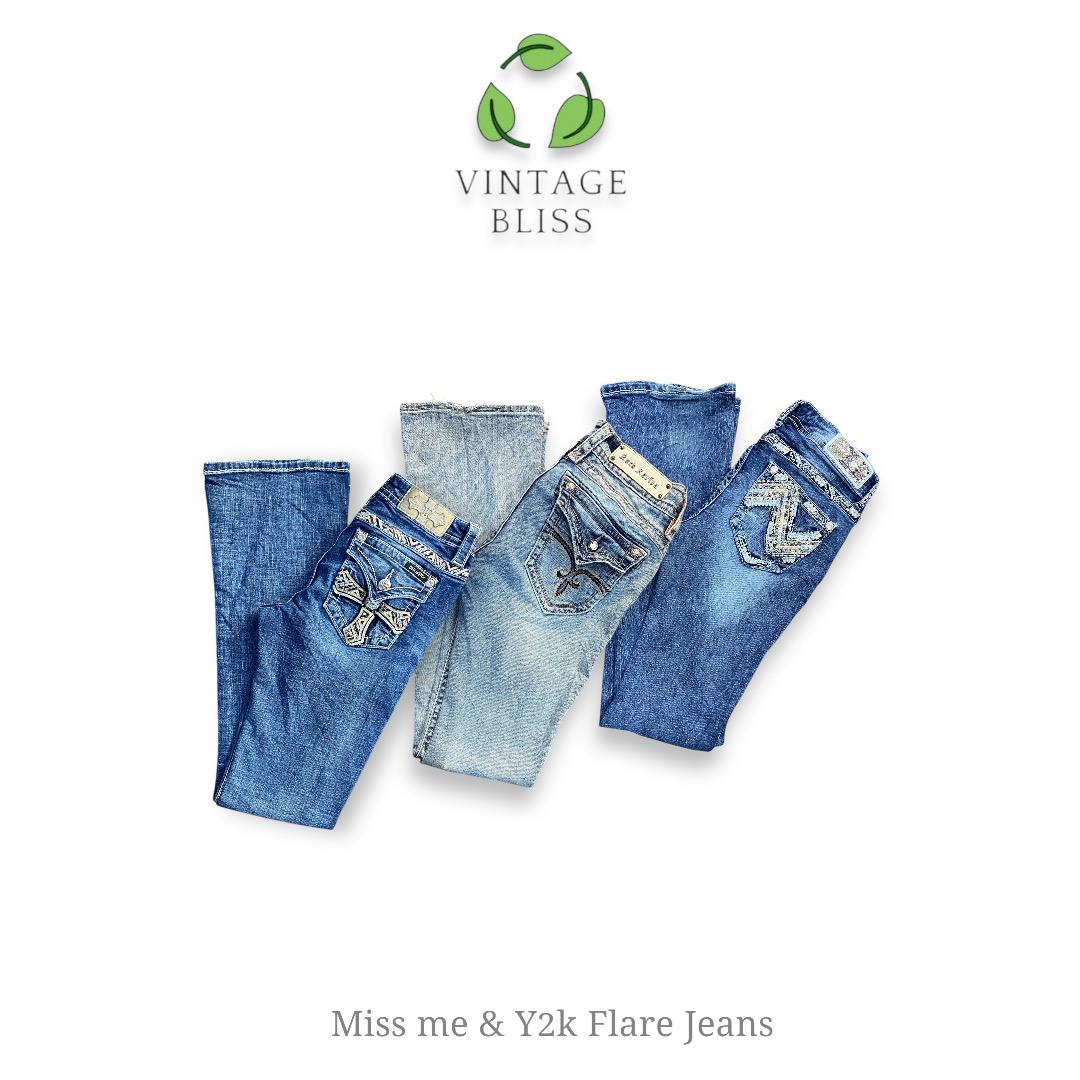 Miss me -Rockrevival & Y2K Flare Jeans