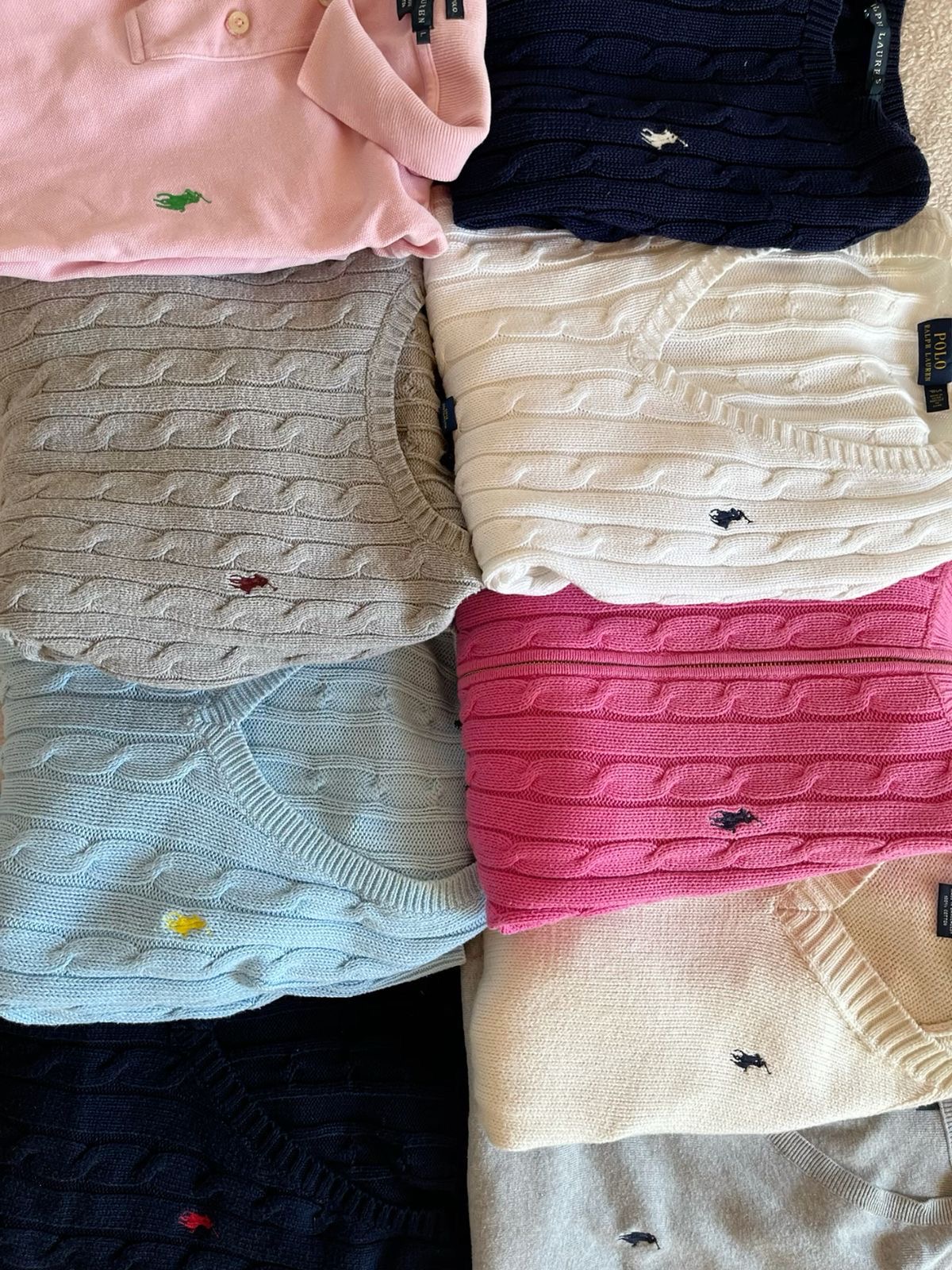 Ralph Lauren Kabelstrickpullover - 30 Stück