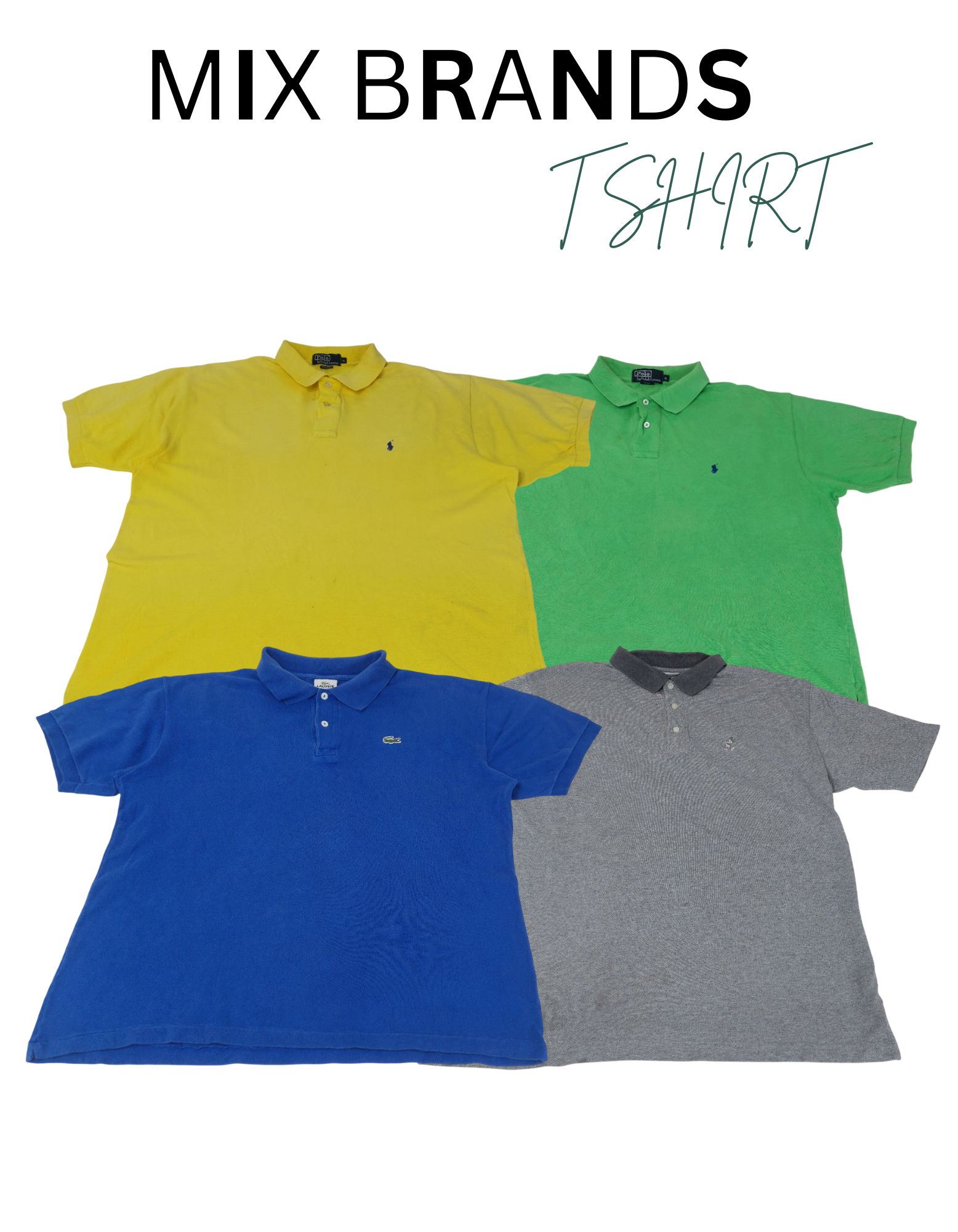 Mix Marken Polo T-Shirts RL, DISNEY, LACOSTE