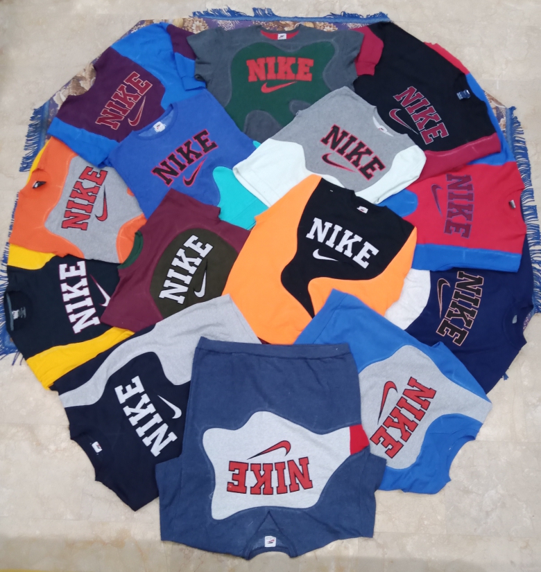 REWORK STYLE NIKE SWEATSHIRT 20 PIECES