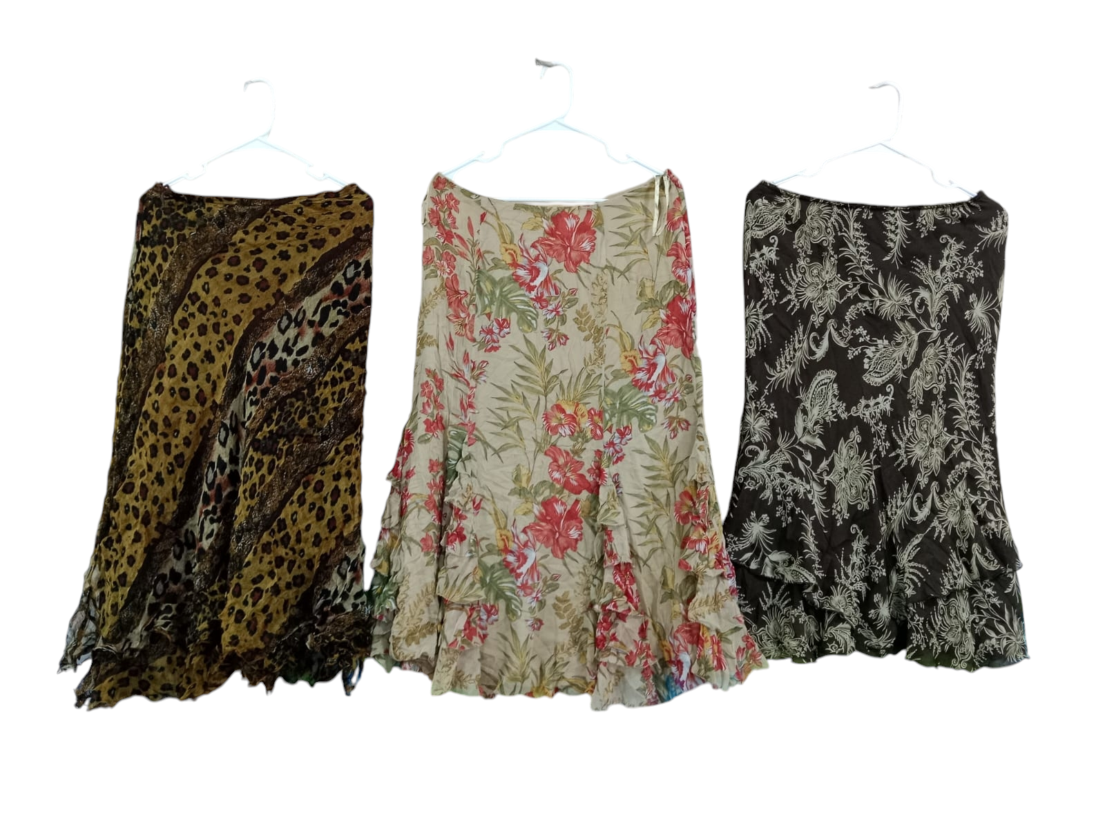 Earthy tone floral skirt - 25 Pcs - jan20/25