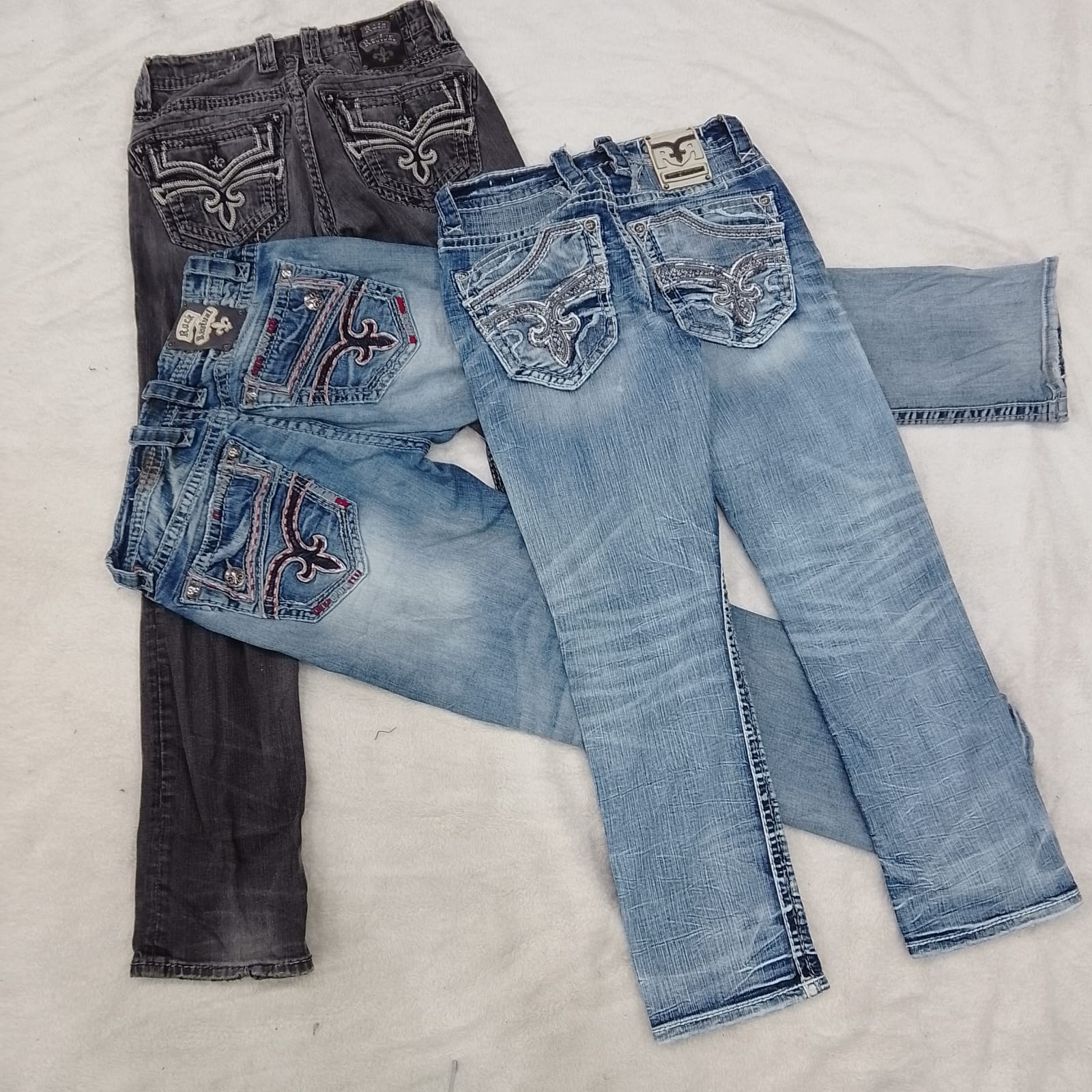 CR3369 Rock Revival Men Jeans - 20 Pcs