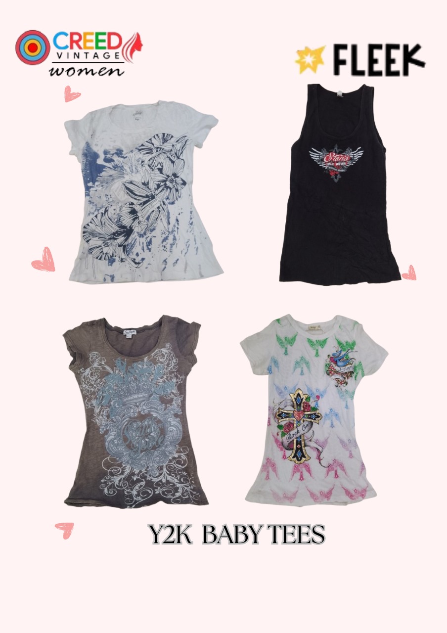 CR3374 Y2K Baby T-Shirts - 20 Stück