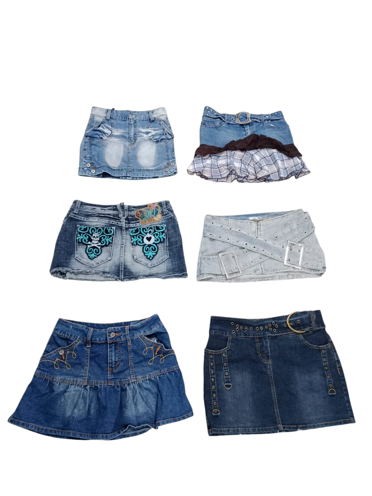 Y2K Denim Minni skirt - 40 PCs - jan20/25