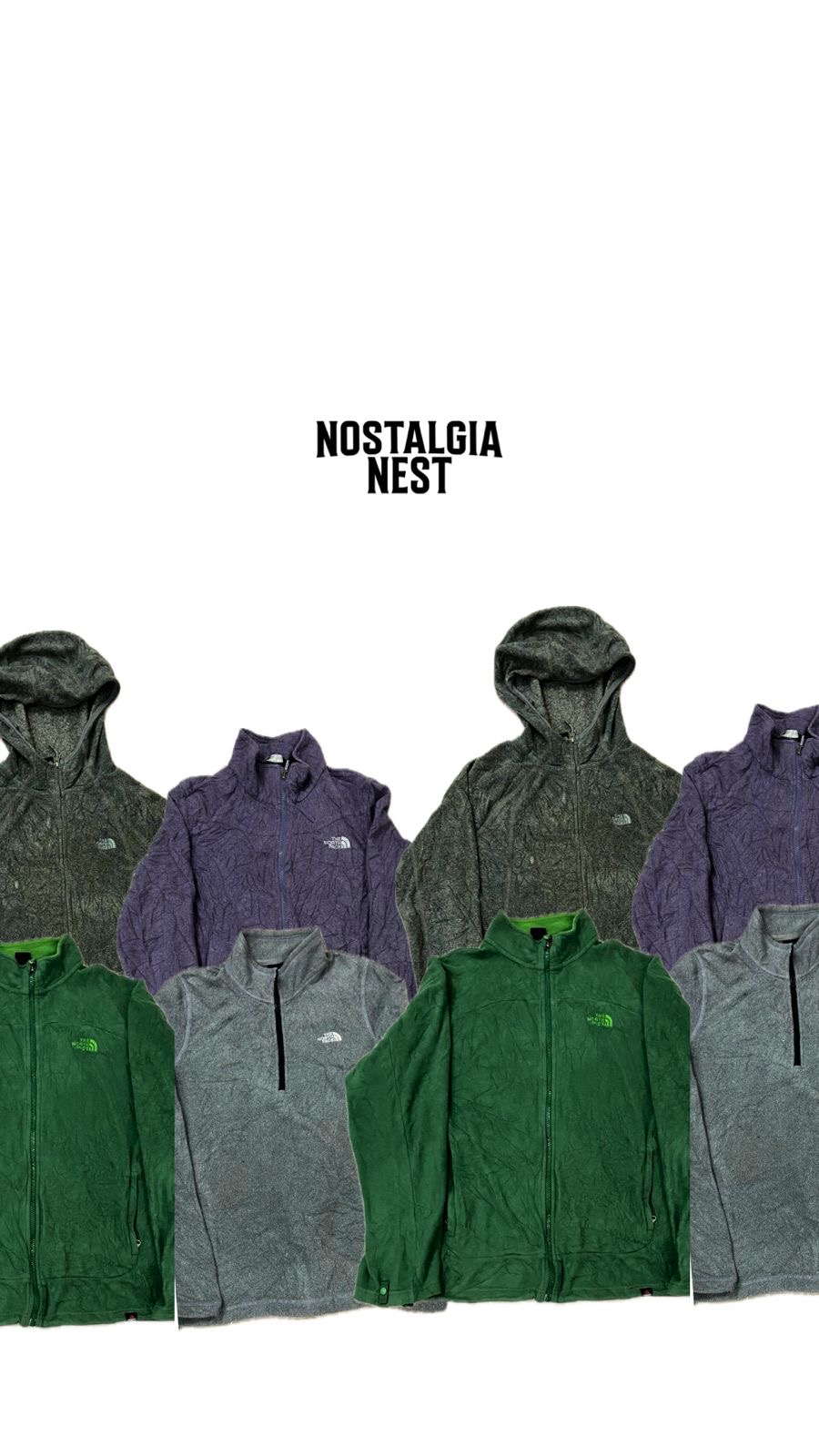 The north face fleece 30 pcs