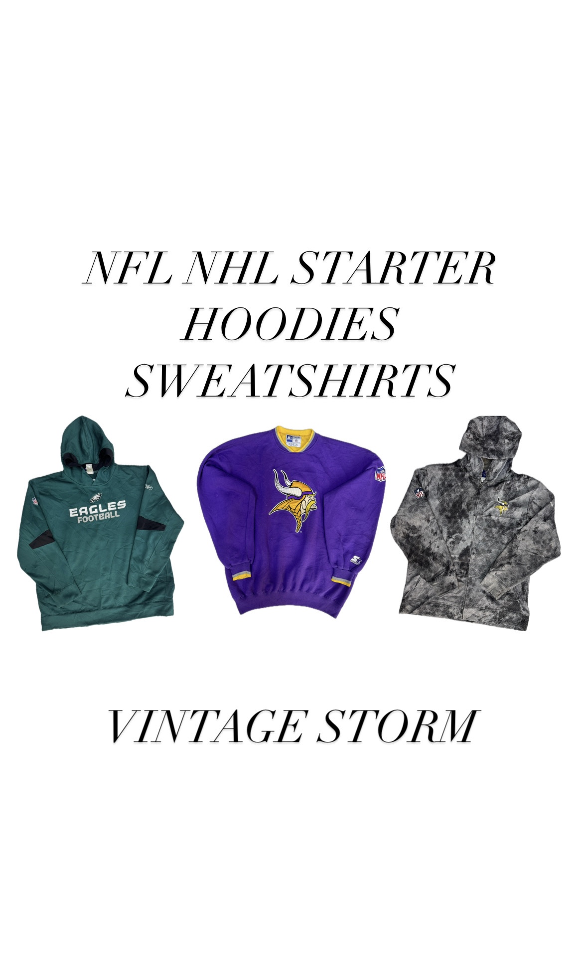 NFL NHL STARTER HOODIES UND SWEATSHIRTS