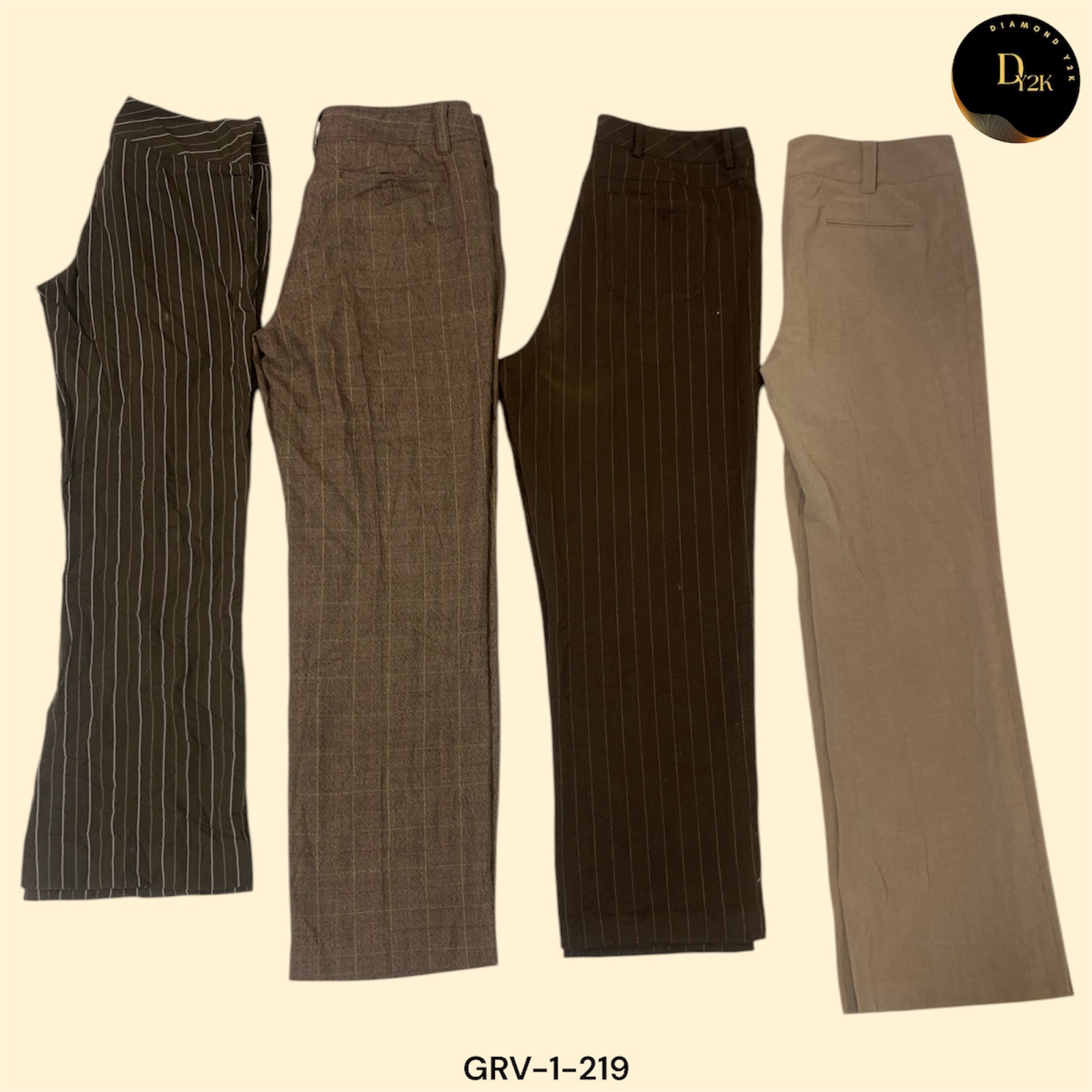 Y2K Poly Dress Pants - Wet Seal & More | Vintage 2000s Style (GRV-1-219)