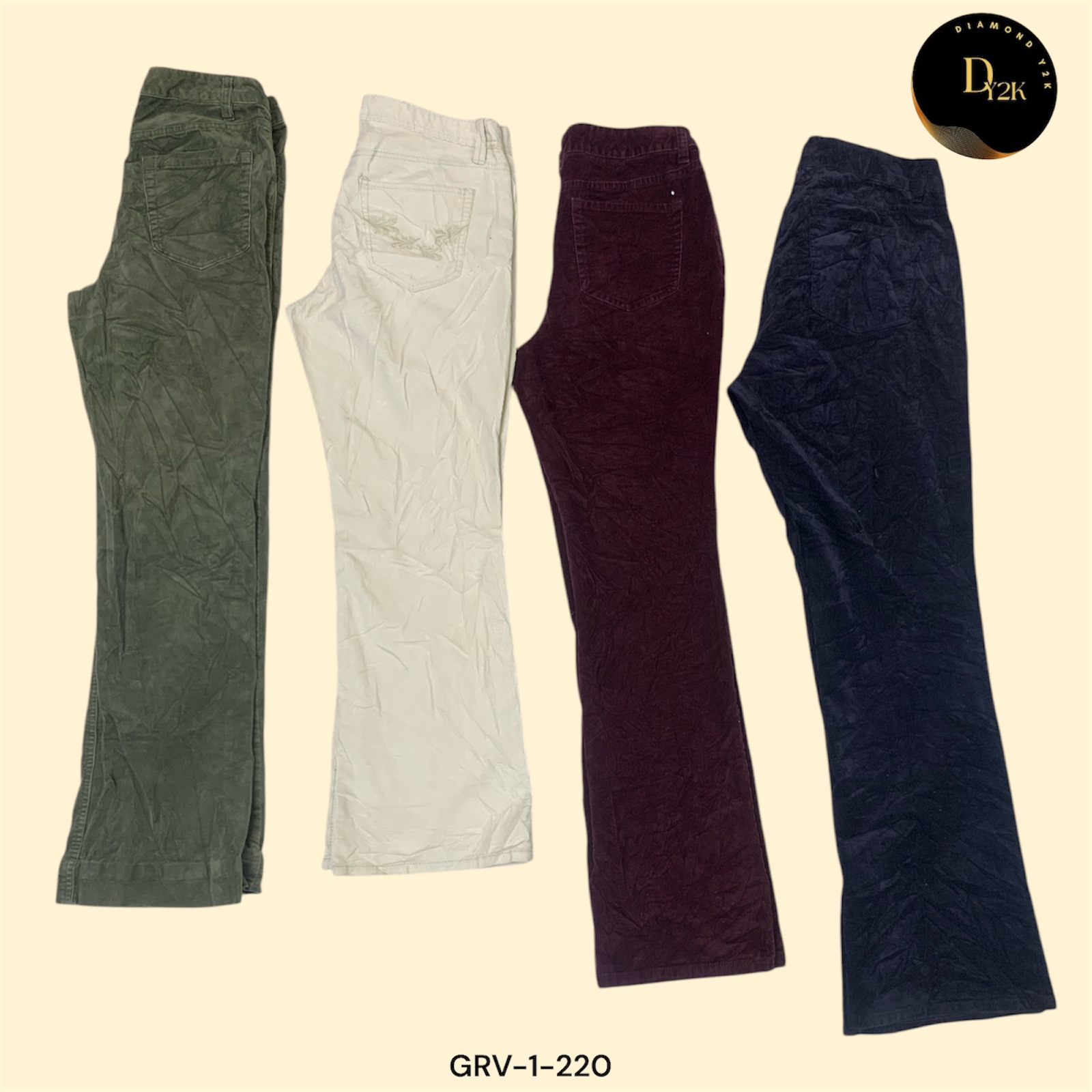 Y2K Cargo Pants – Perfect Blend of Comfort & Style (GRV-1-220)