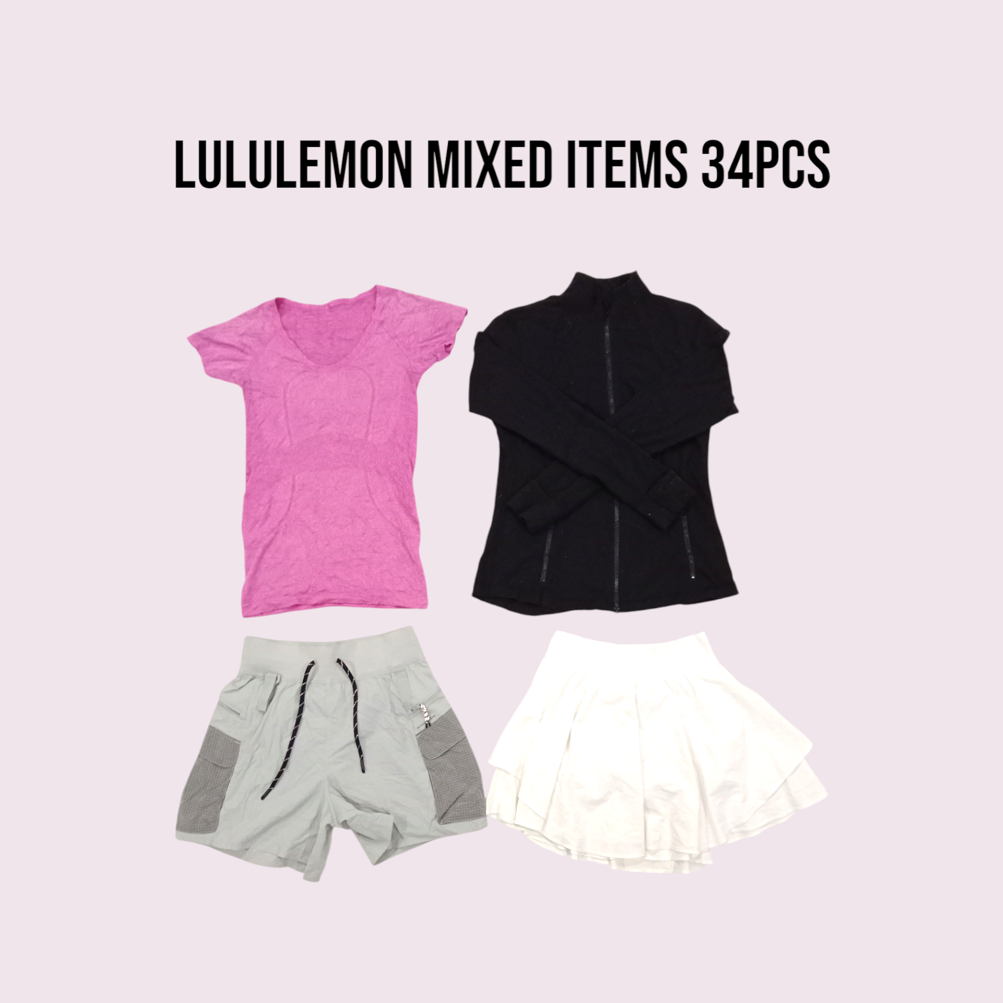 Lululemon Mixed Items 34pcs