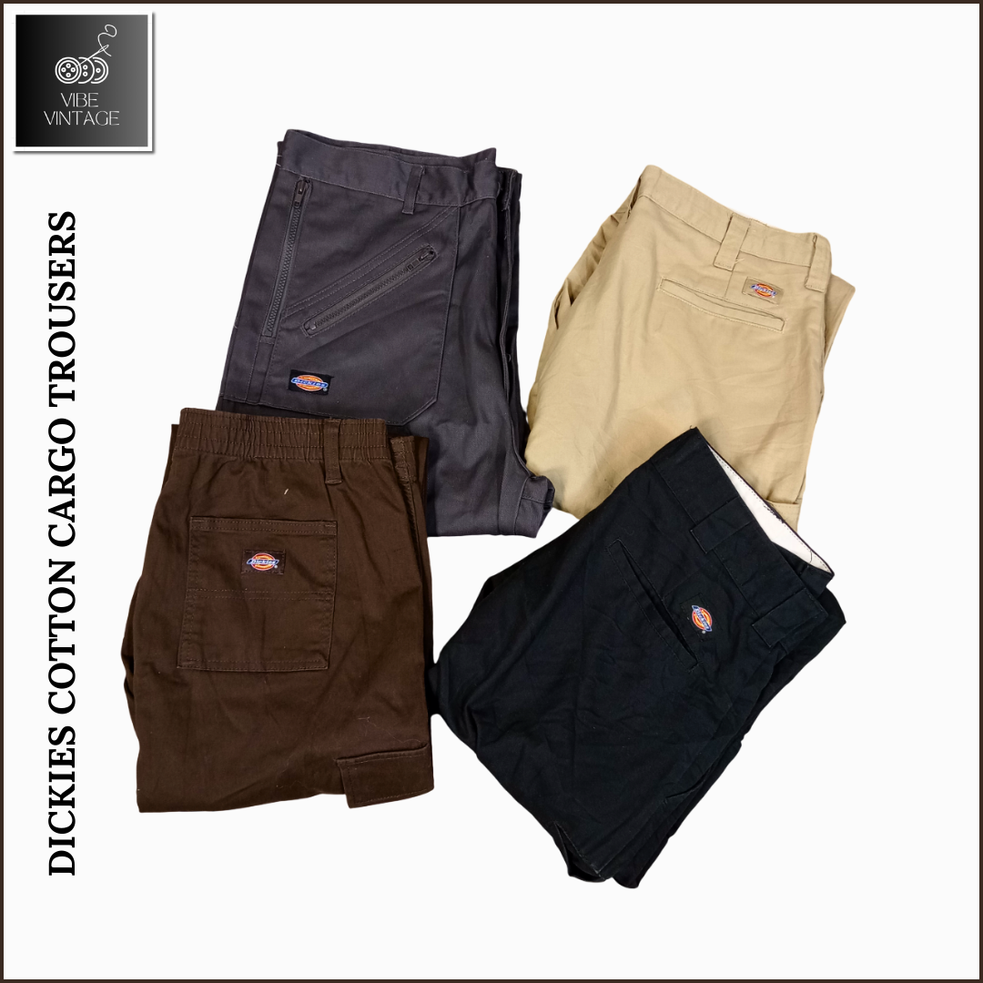 DICKIES CARGO TROUSERS - 13 PCS