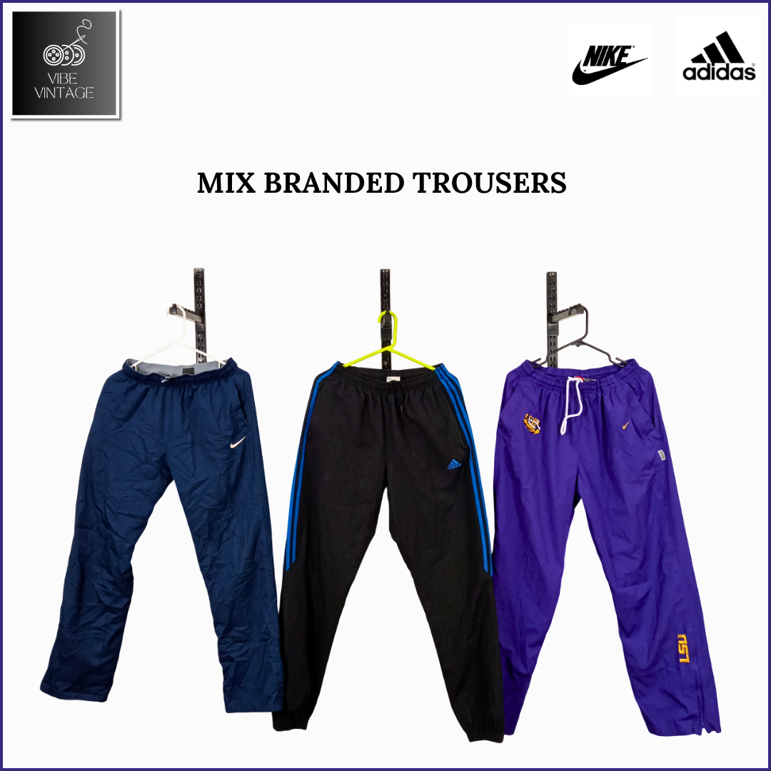 MIX BRANDED TROUSERS - 35 PCS