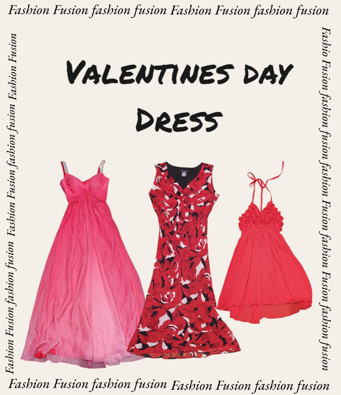 Robes de Saint-Valentin y2k (FF-455)