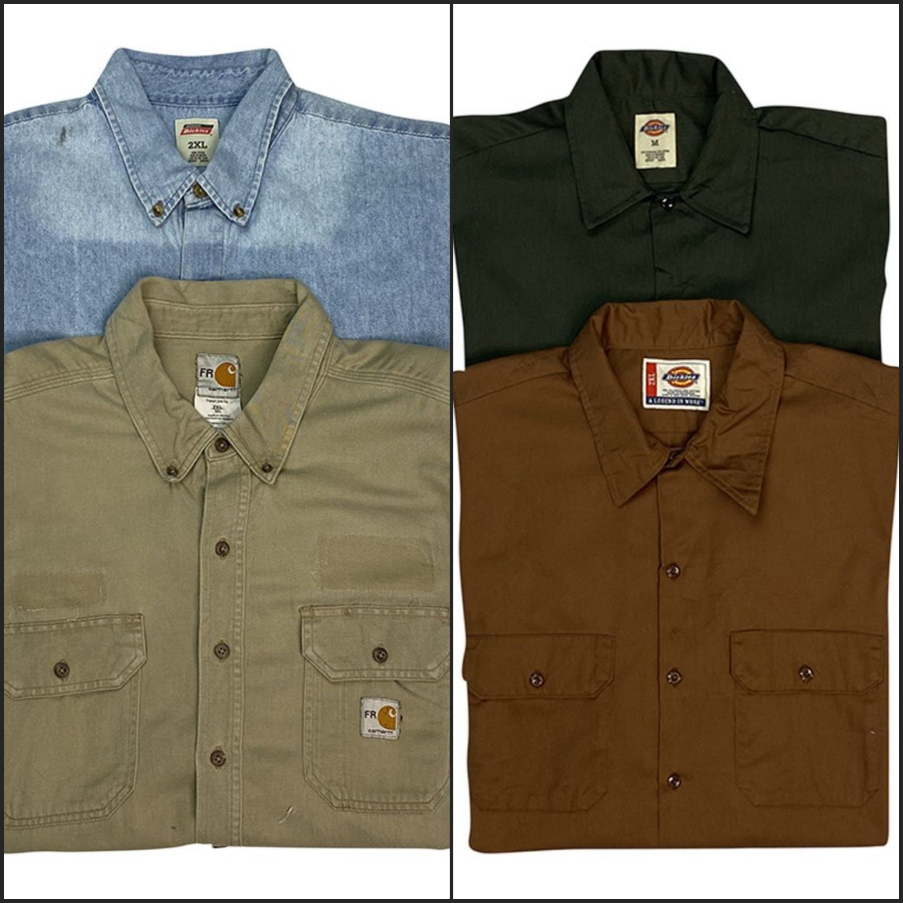 Carhartt dickies mix shirts