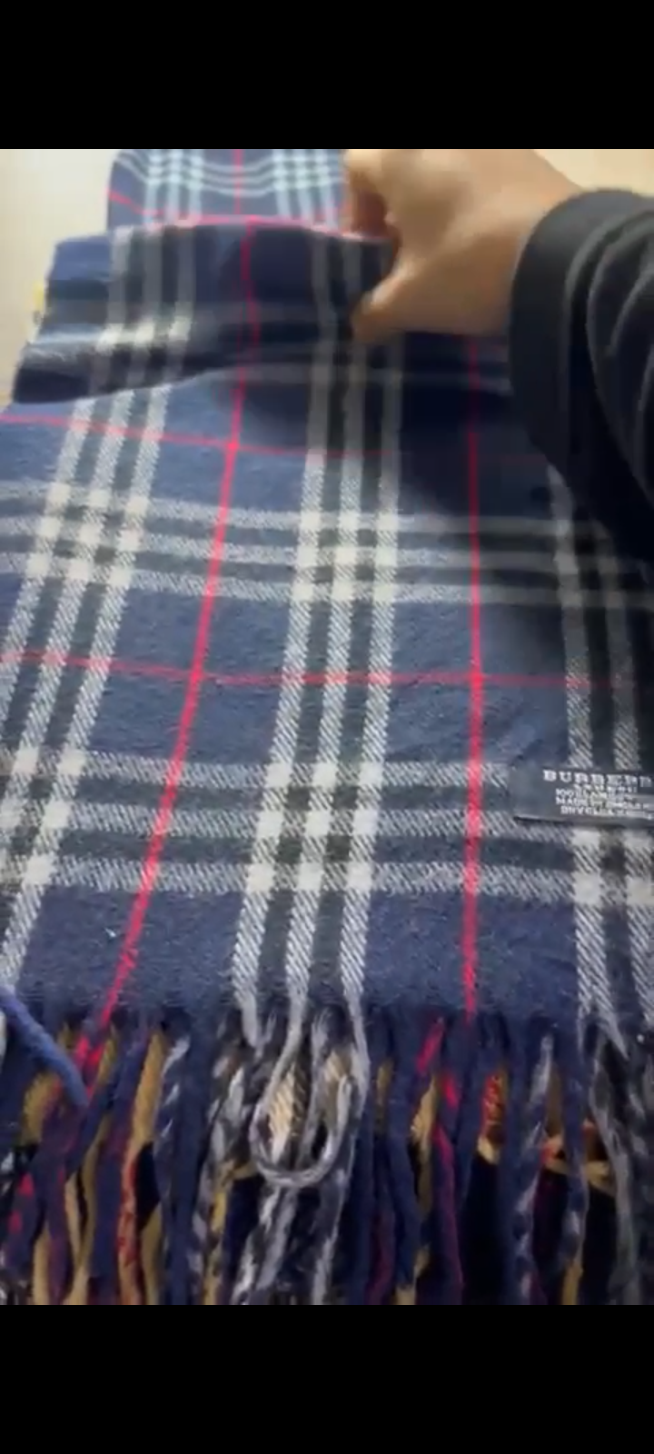Burberry Style Scarf