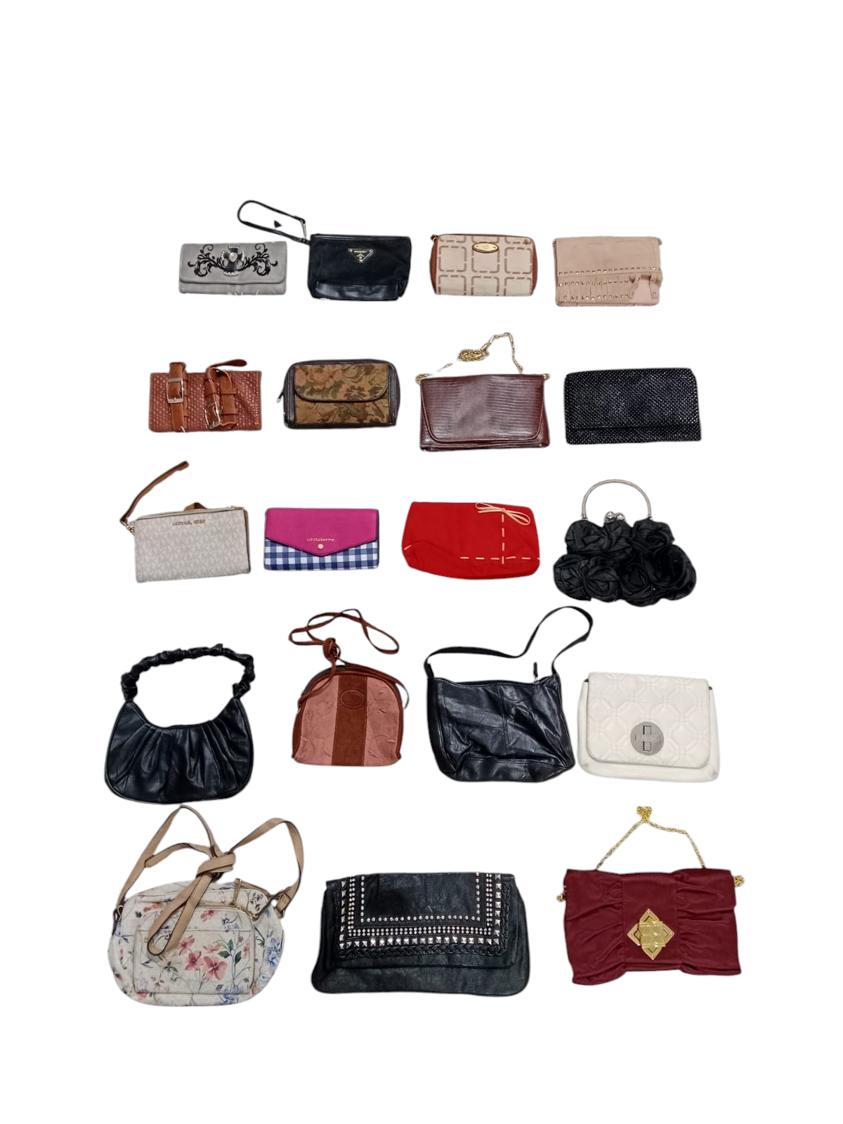 Pacotes pequenos de mistura de cores com marca - 25 pcs - jan21/25