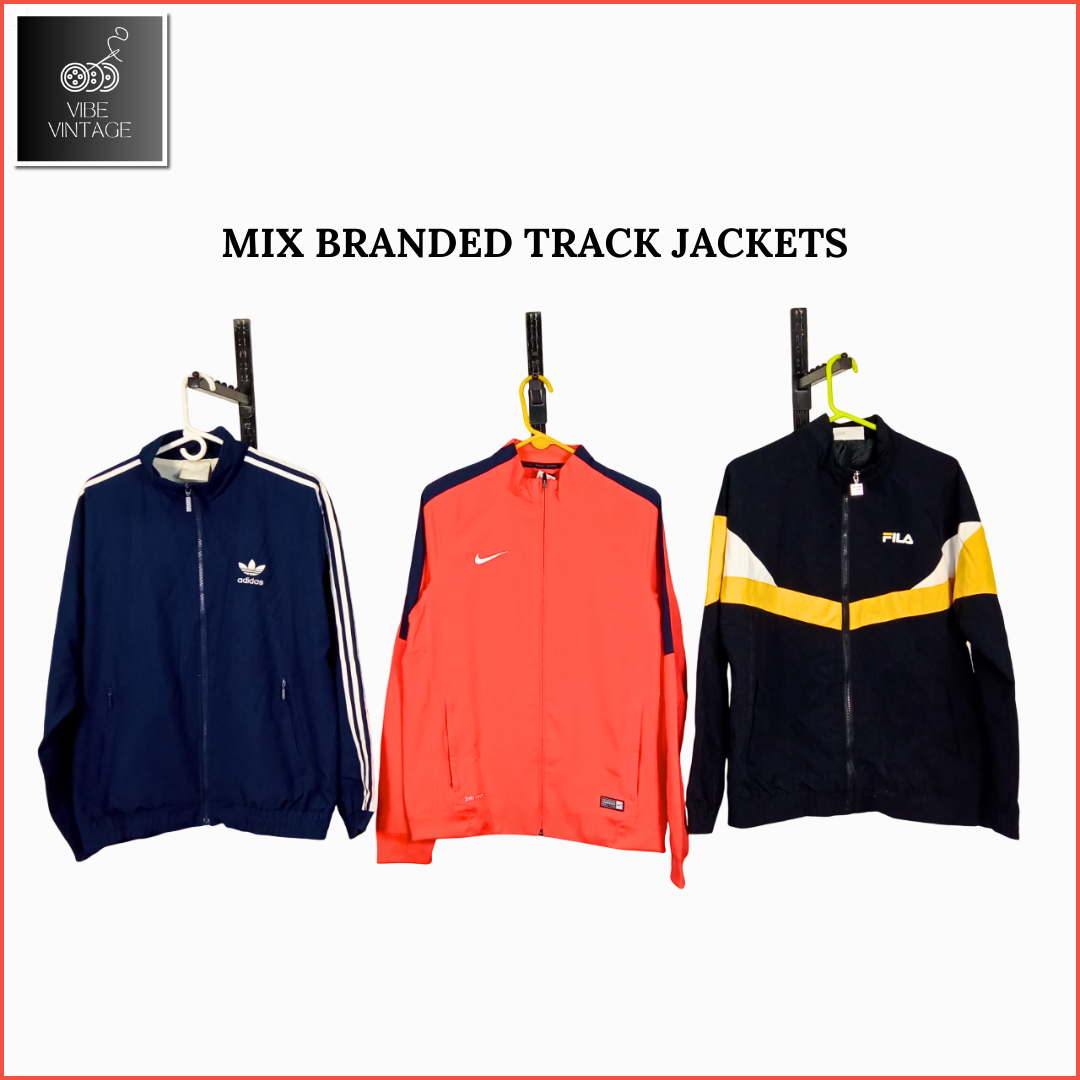 MIX MARKEN TRACK JACKETS - 15 STÜCK