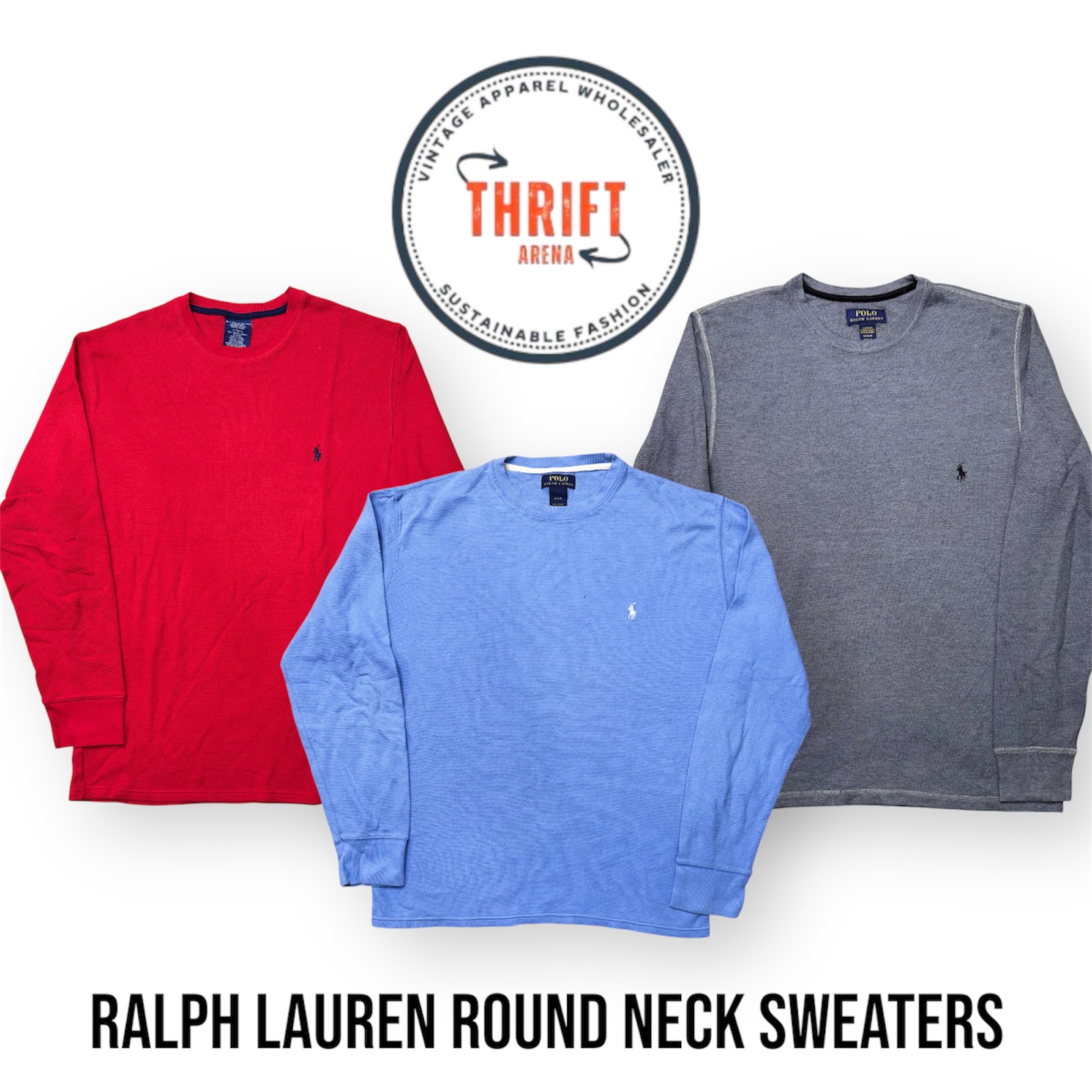 #VV718 Ralph Round Neck Sweaters 10PCs