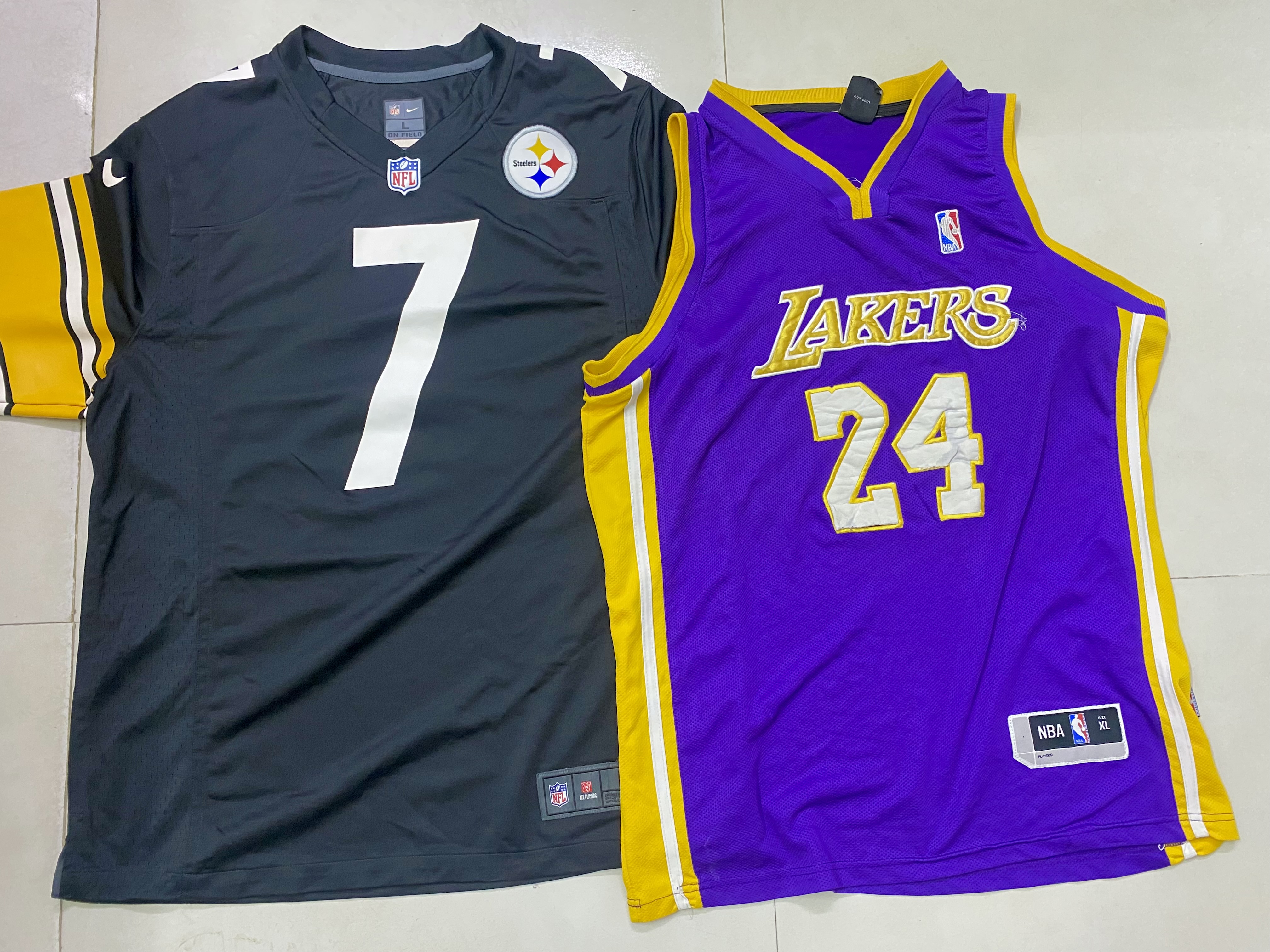 NFL NHL NBA Jerseys 7 Pcs