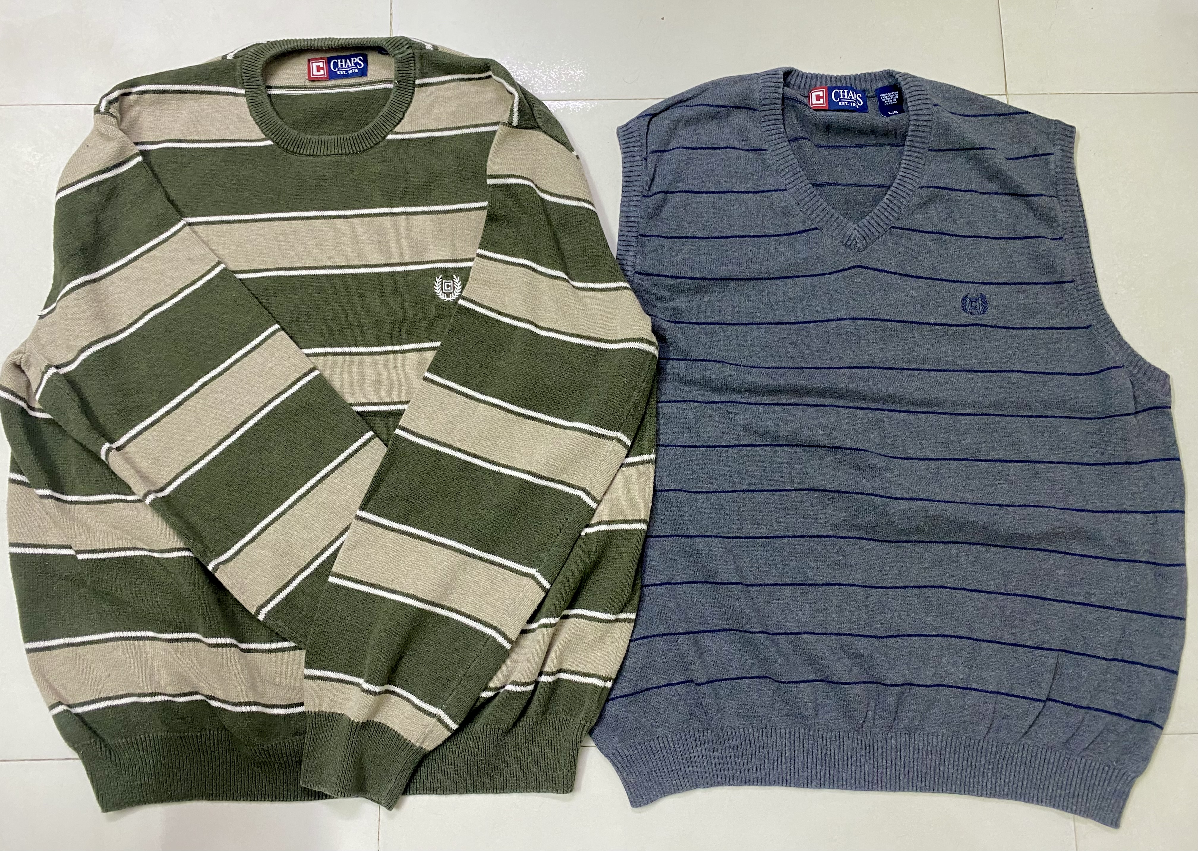 Lot de 12 Sweaters Légers Chaps