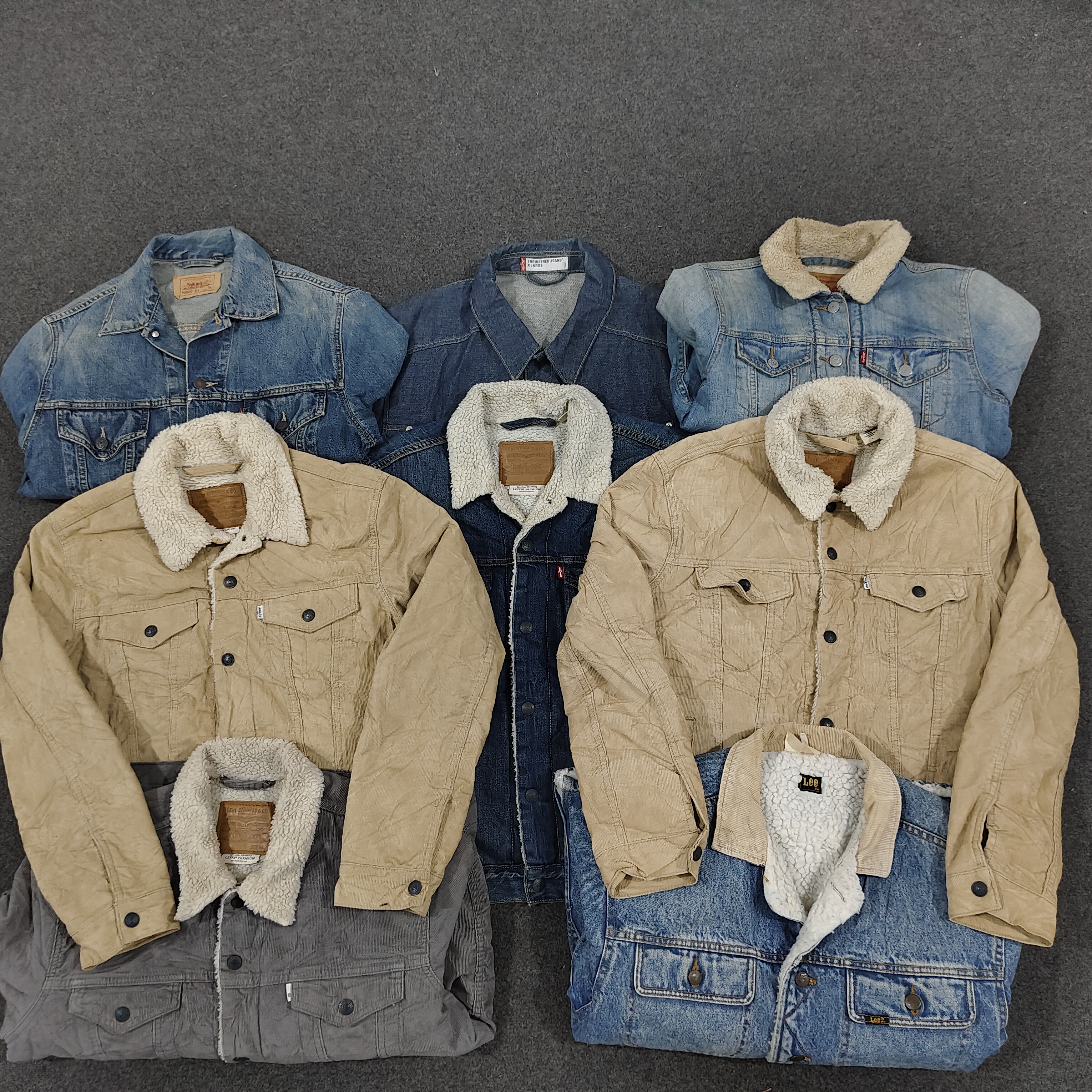 Levis Sherpa Jacken 7 Stück