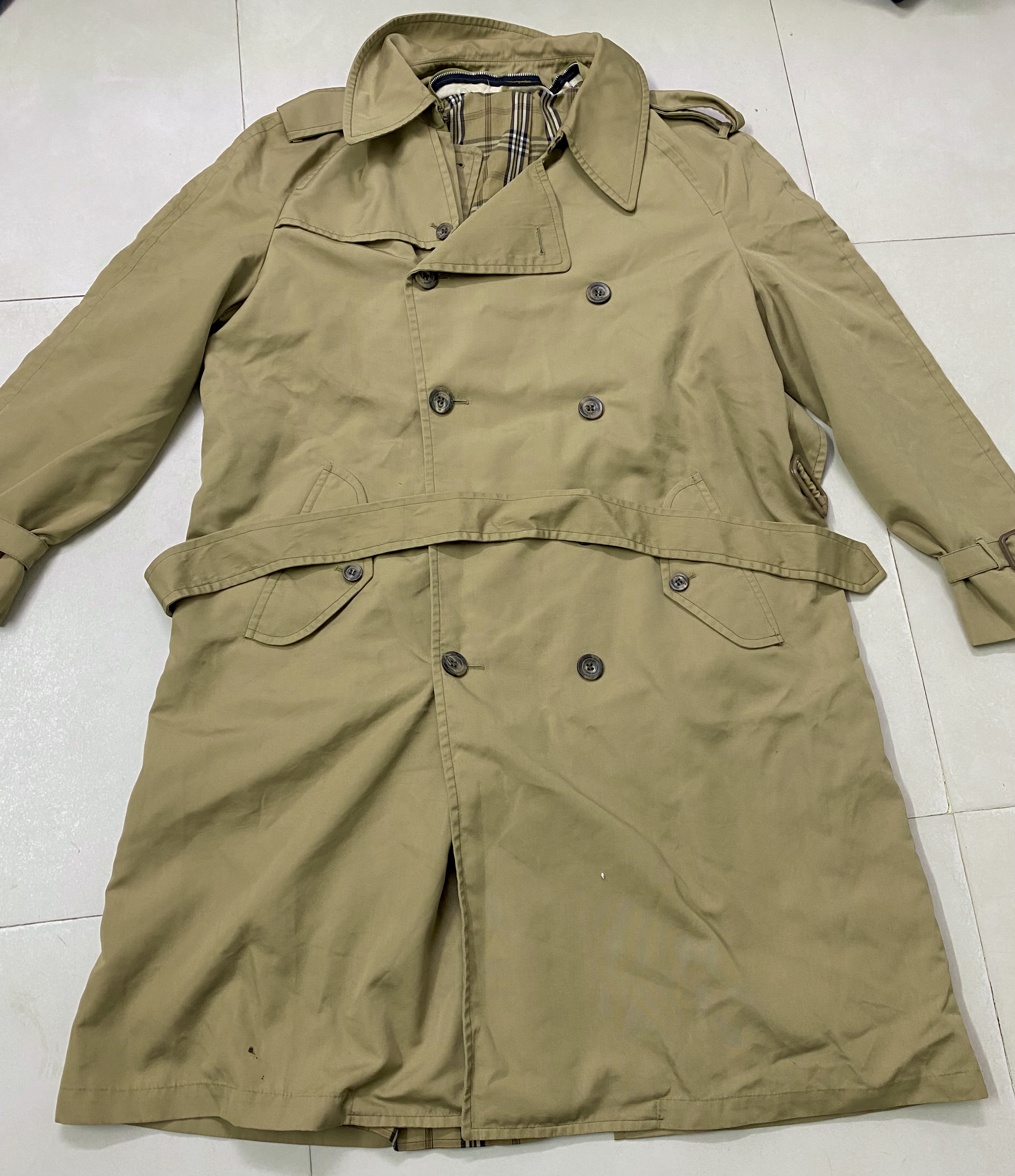 Burberry And Ralph Lauren Trench Coats 5 Pcs Bundle