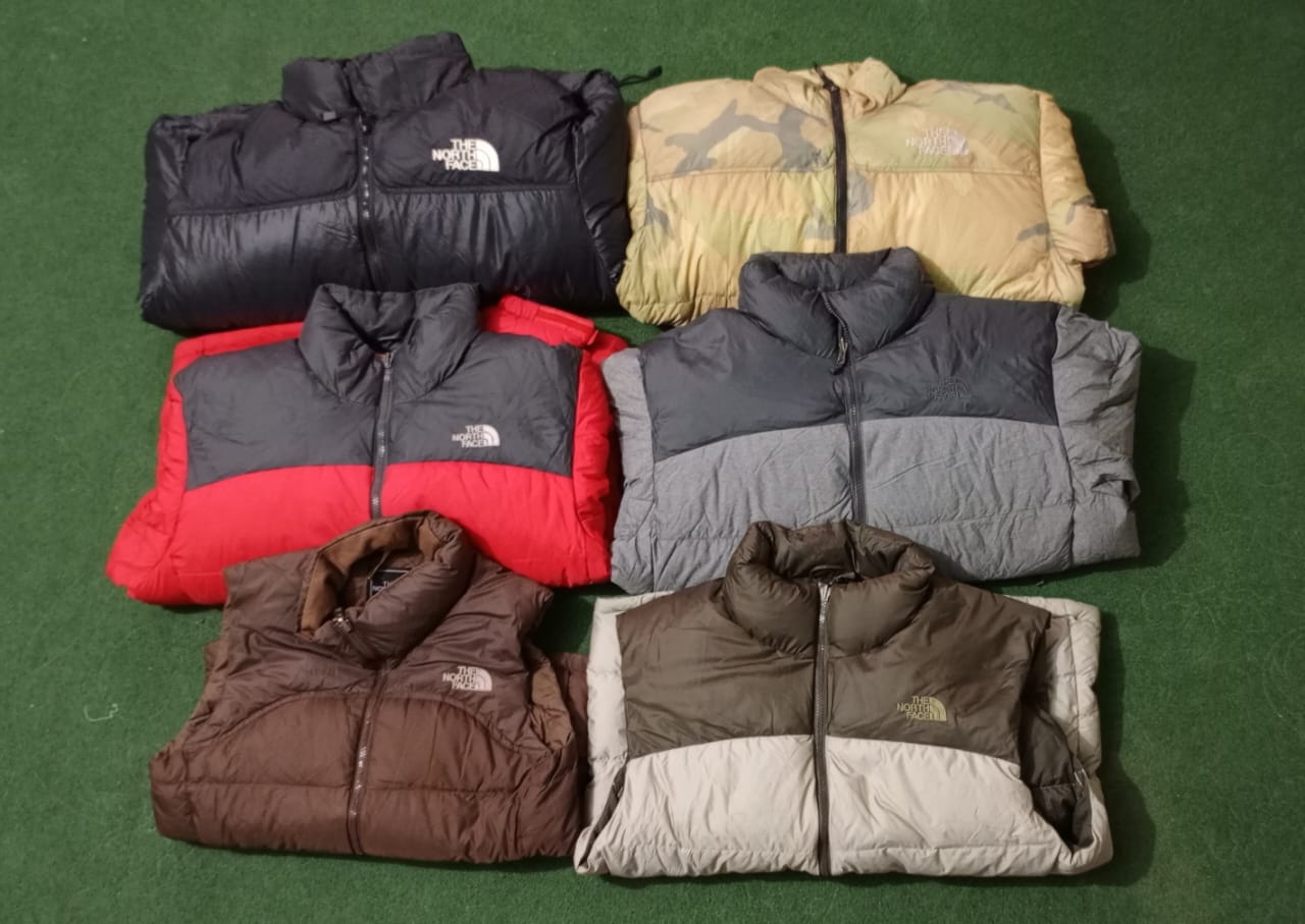 Les vestes The North Face