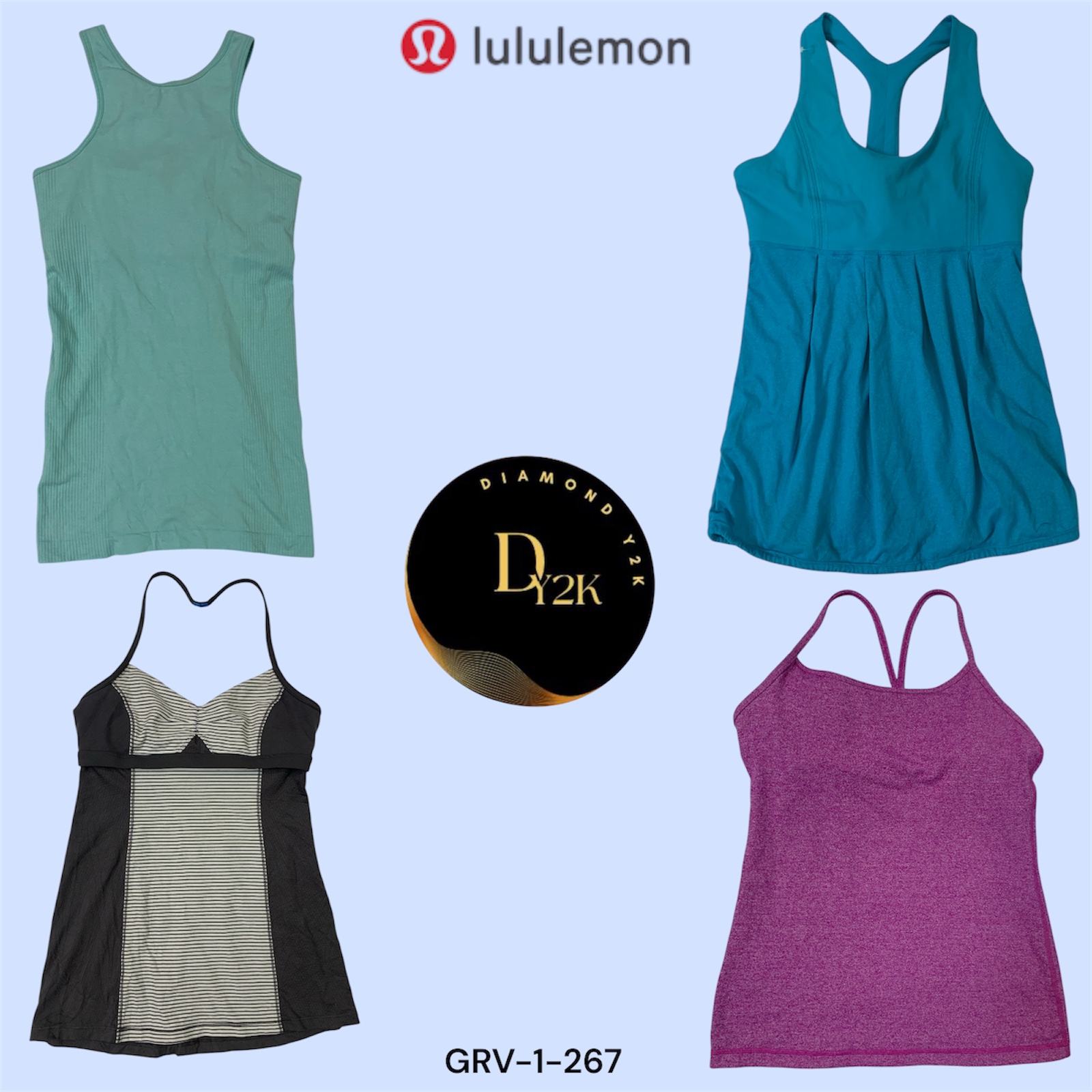 Lululemon Ken Collection: Premium Activewear Tops (GRV-1-267)