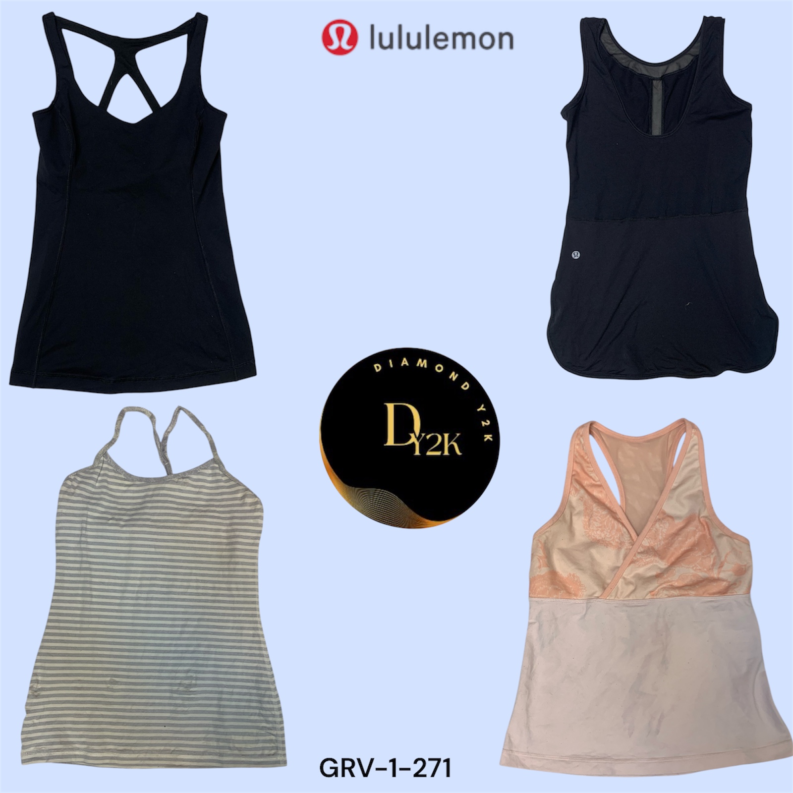 Lululemon Ken Tops: Sporty & Stylish Activewear (GRV-1-271)