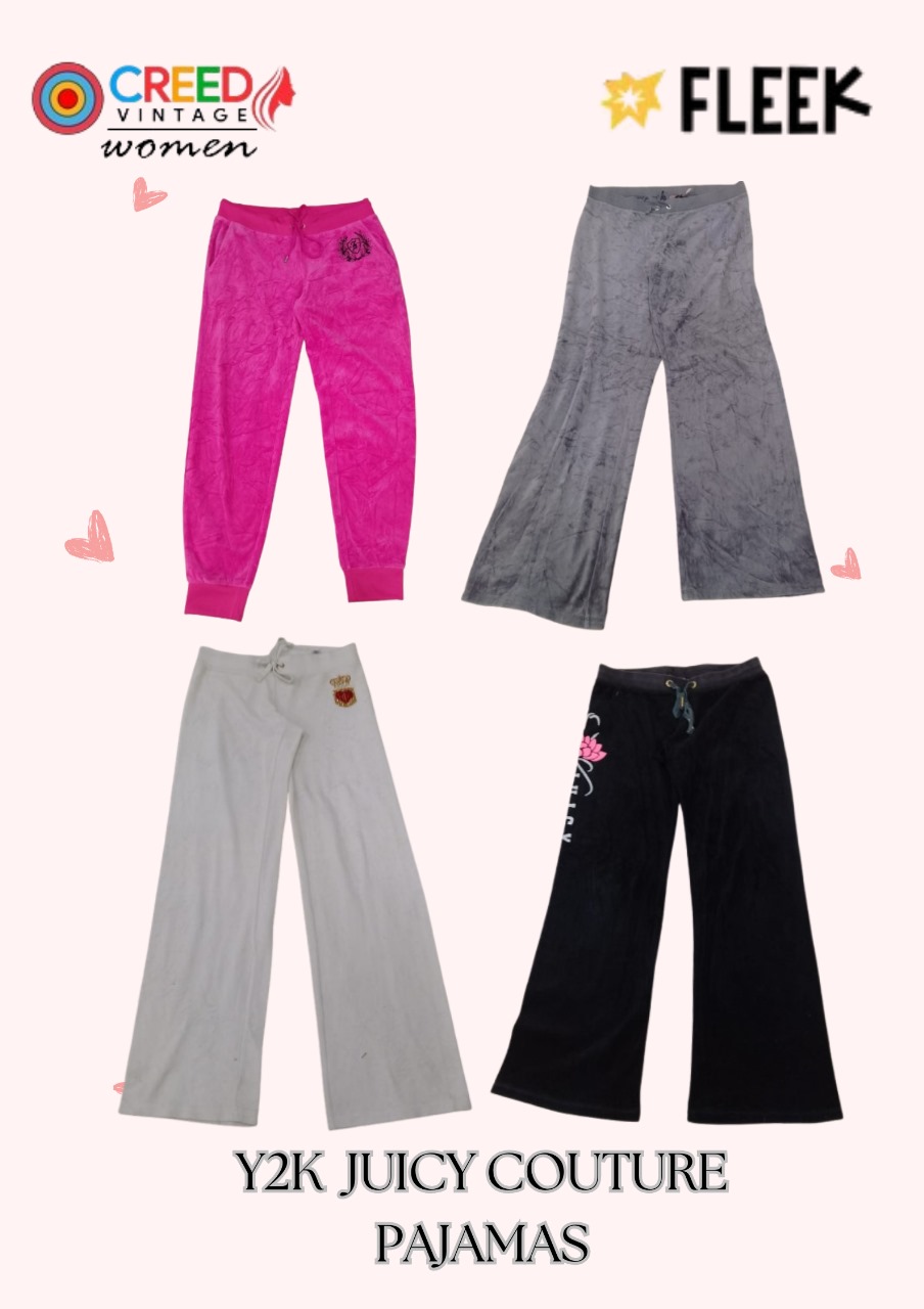 CR3417 Y2K Pantalons de survêtement Juicy - 20 pièces