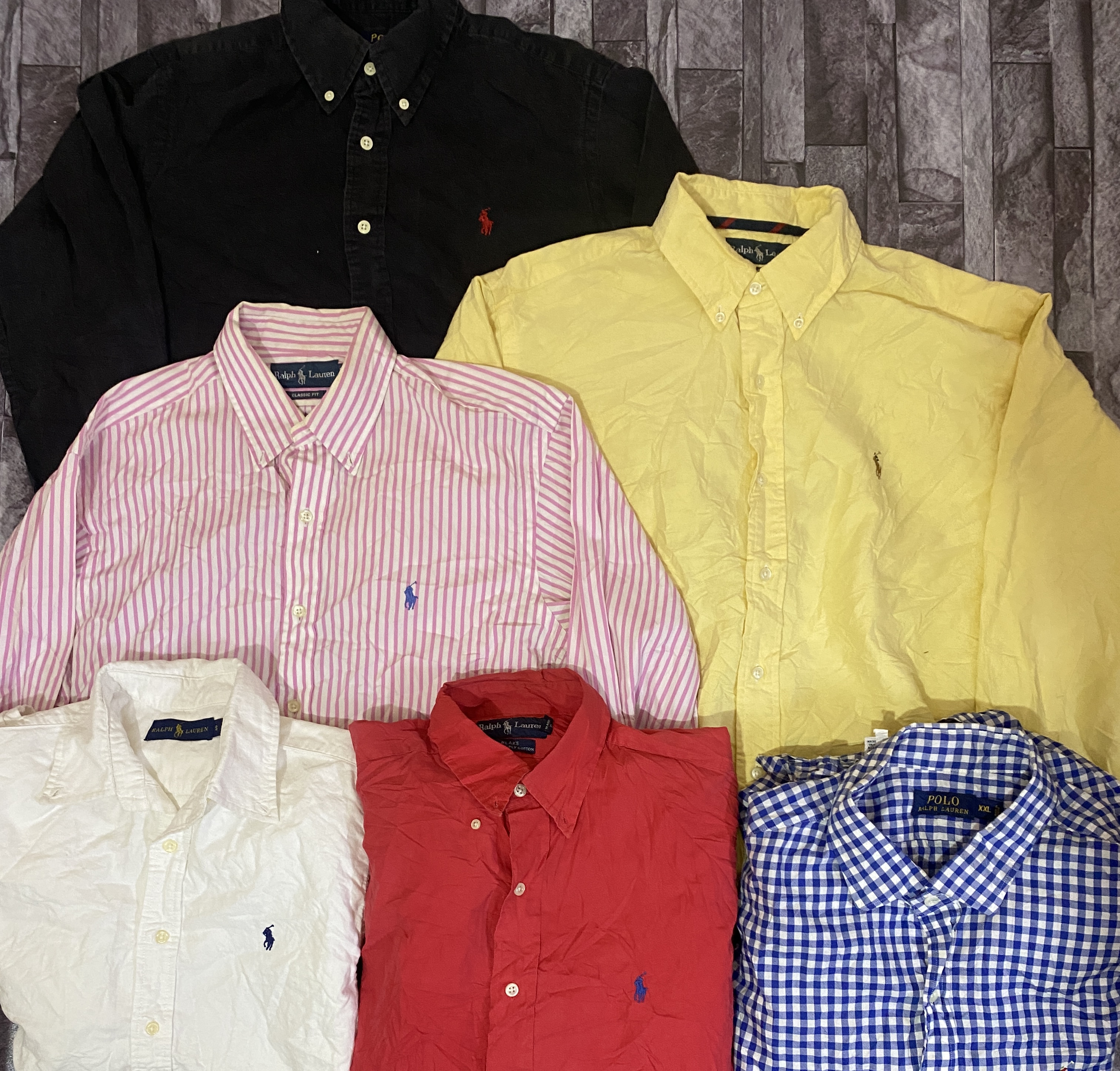SD0051 - Herren Ralph Lauren Button-Down-Hemden