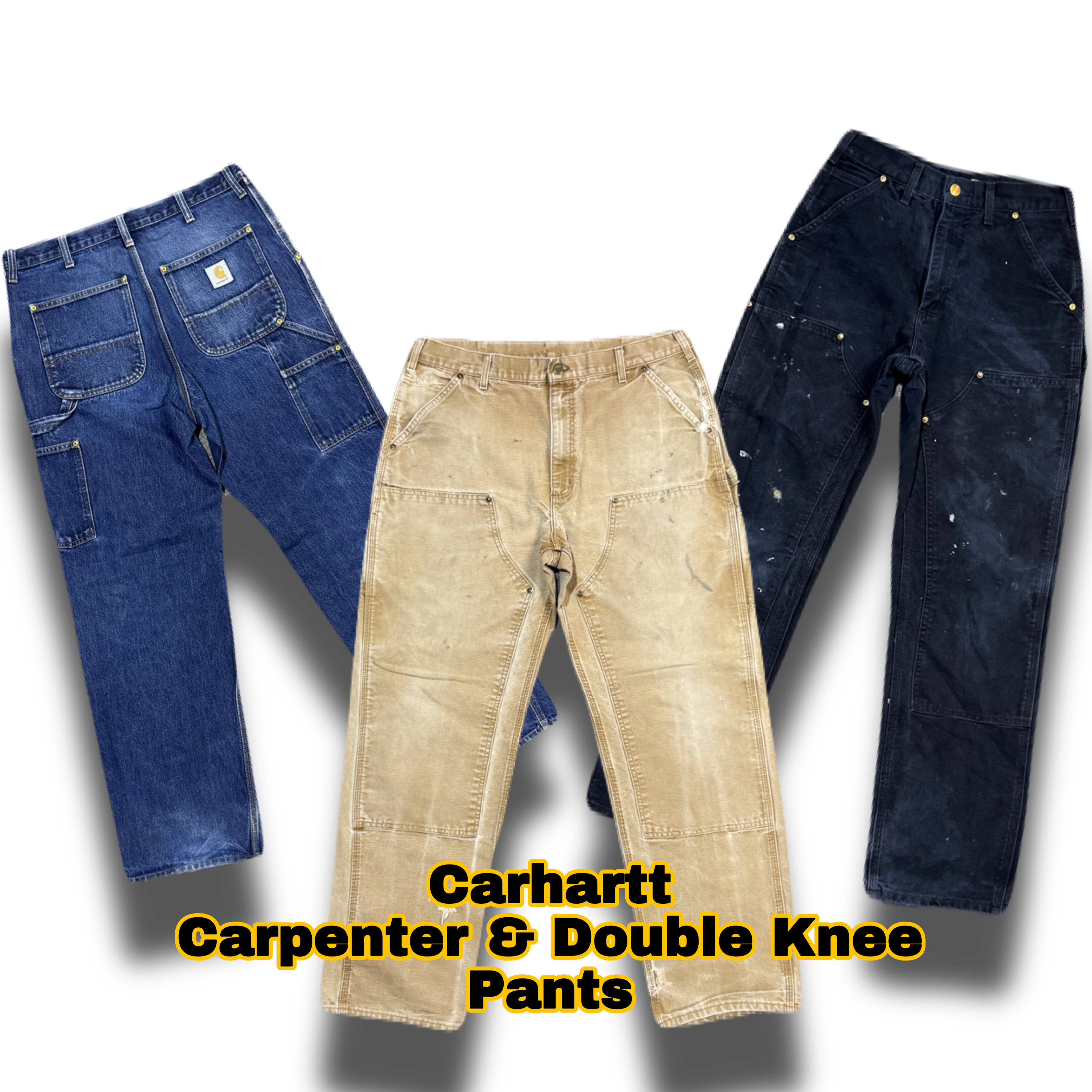 Pantalons Carhartt Carpenter et à genoux doubles