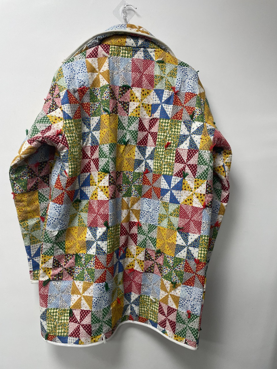 Reworked Long Quilt Jacket