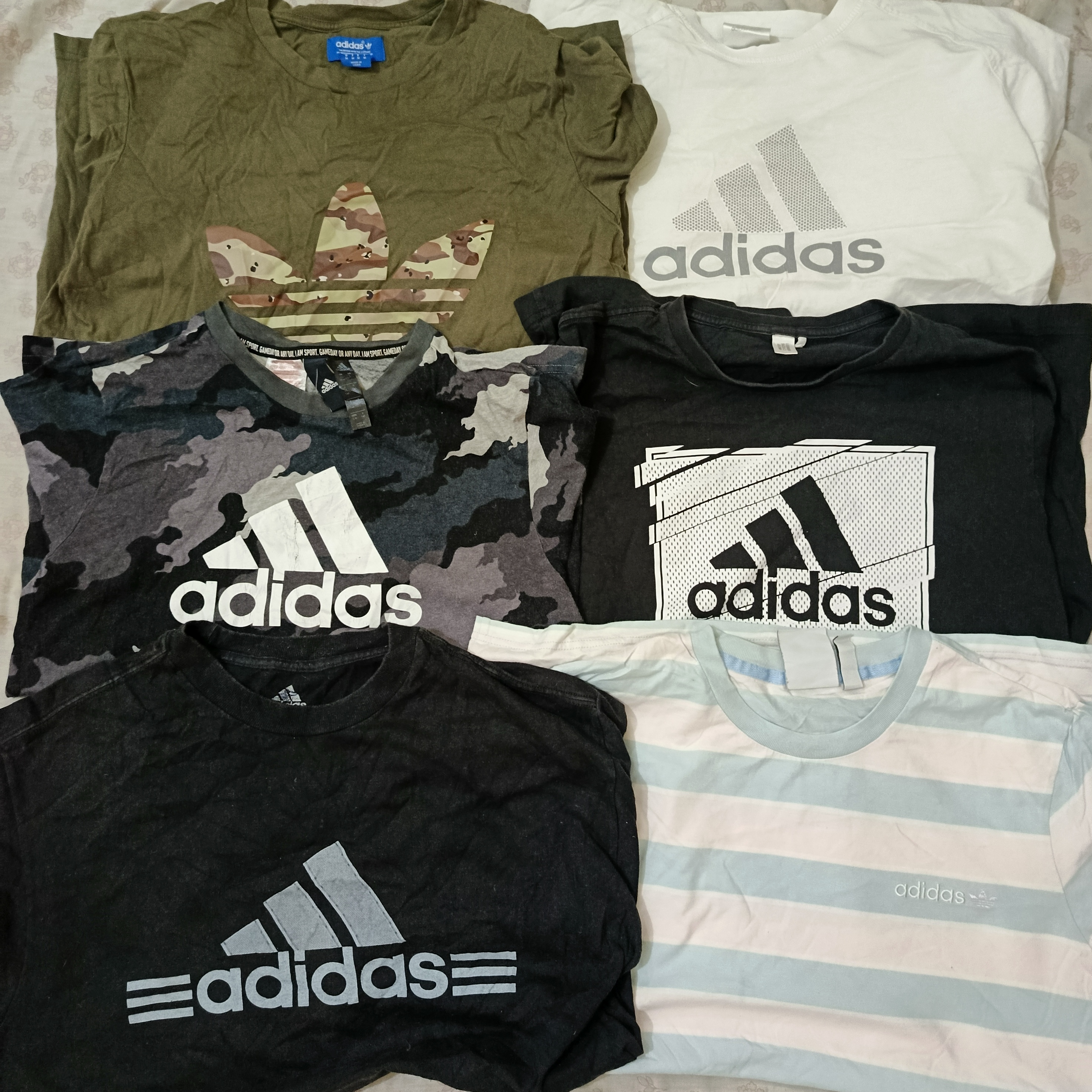 T-shirt à col rond Adidas