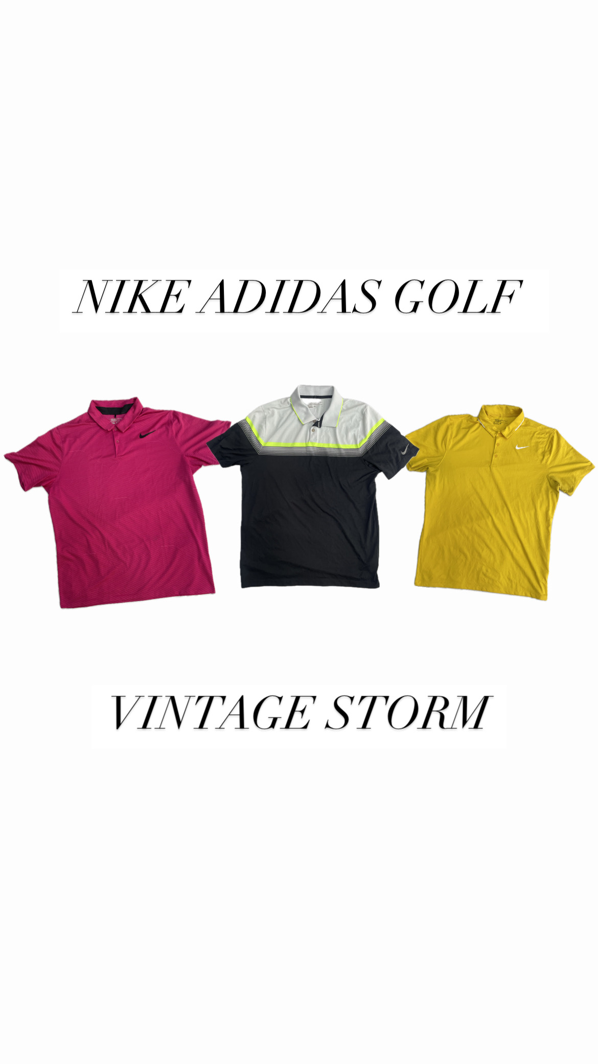 Nike Adidas Golf T-Shirts