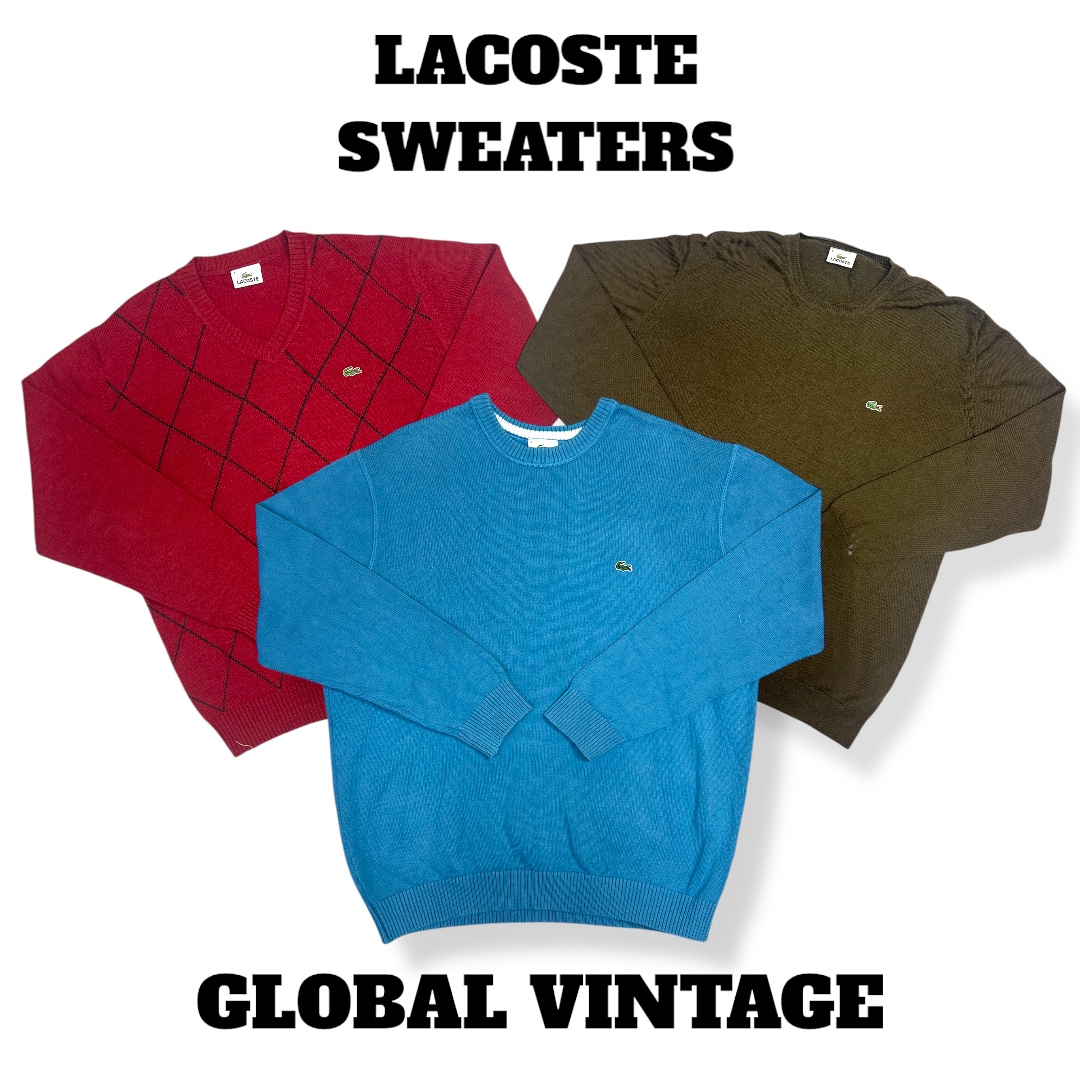 Lacoste Sweaters - 30 Pieces ( GV-275 )