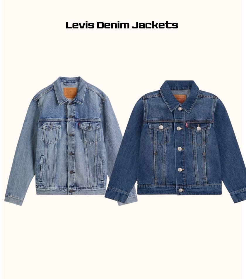 Levis denim jackets - 50 pieces